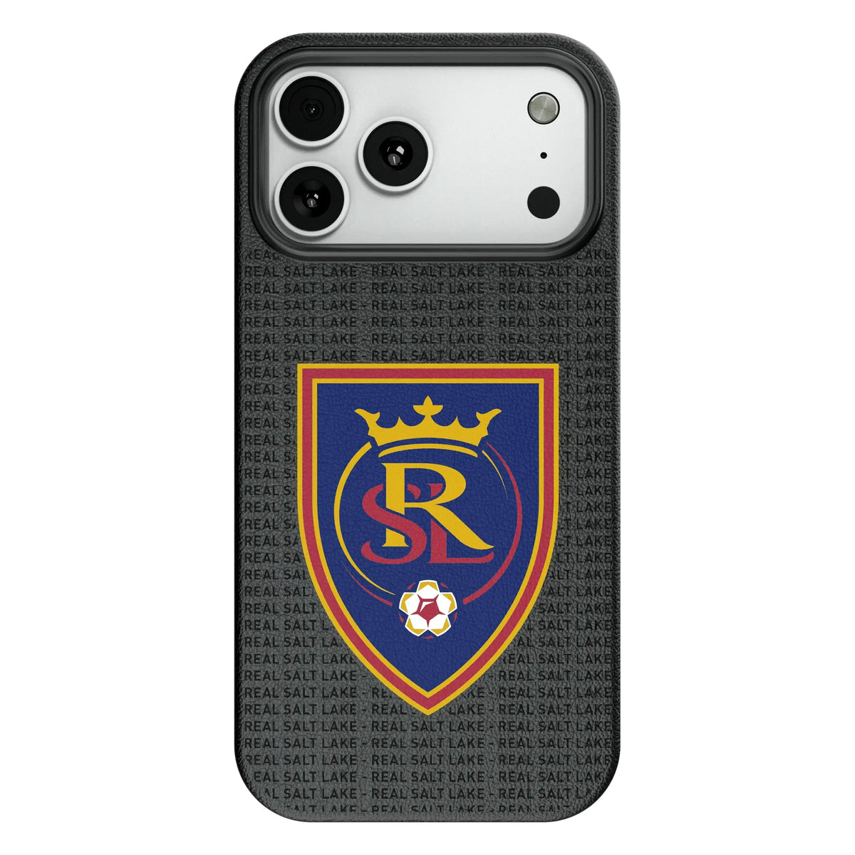 Real Salt Lake Text Backdrop MagSafe Compatible Phone Case for Apple iPhone