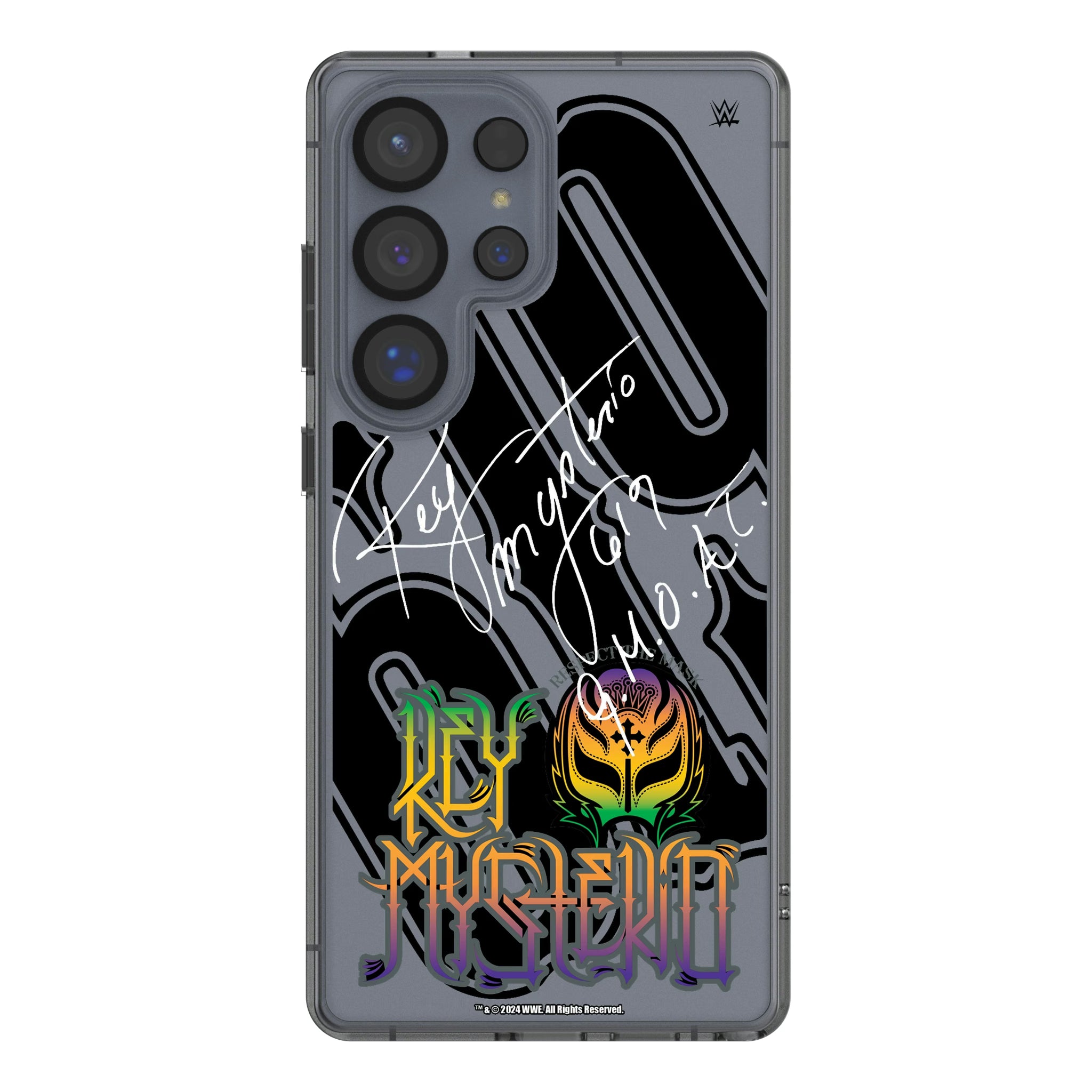 Rey Mysterio Impact Galaxy Clear Phone Case for Samsung Galaxy