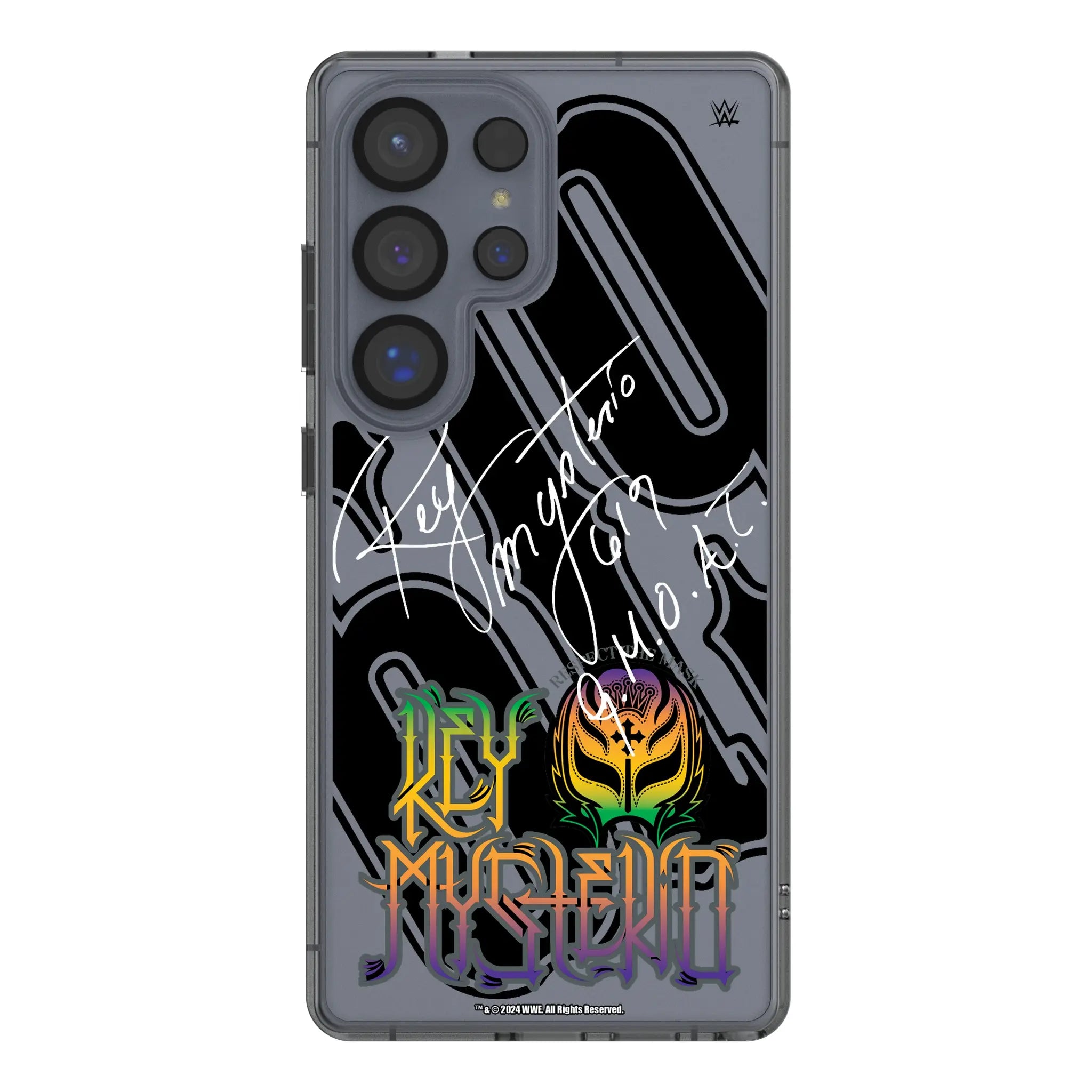 Rey Mysterio Impact Galaxy Clear Phone Case for Samsung Galaxy