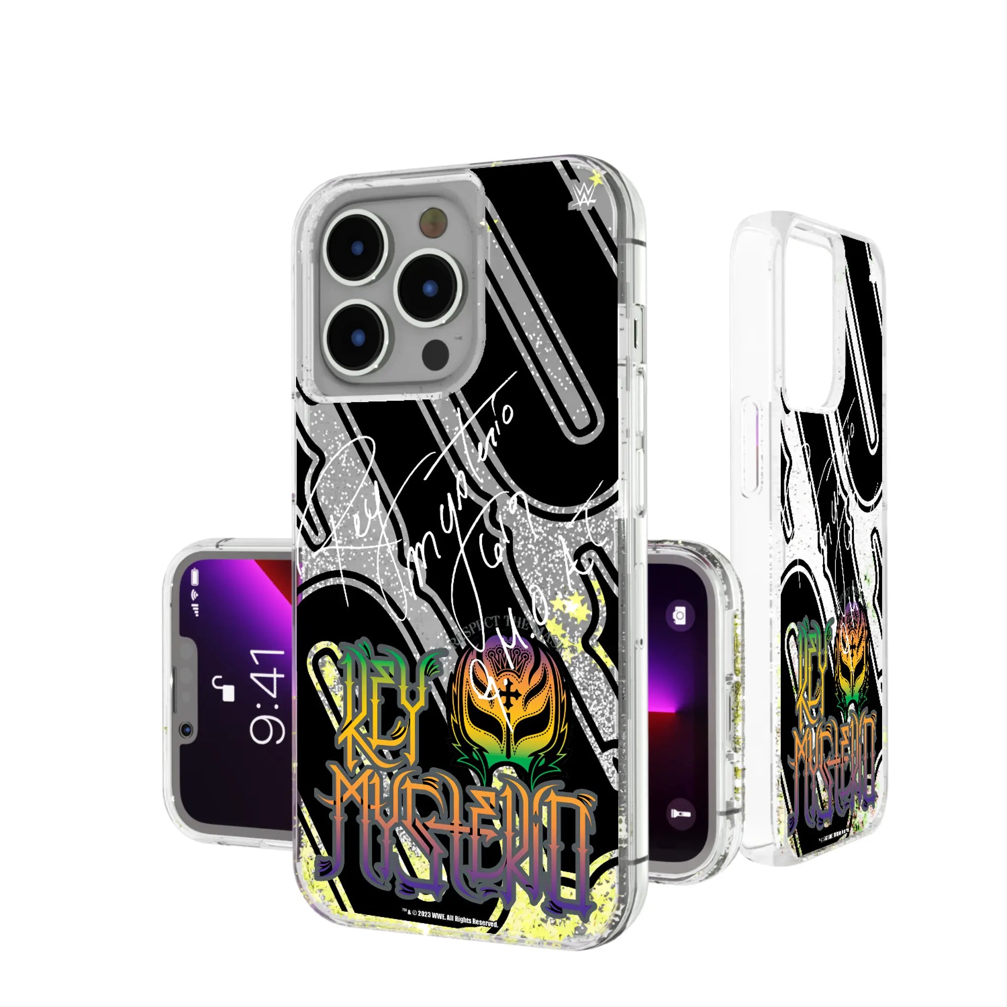 Rey Mysterio Impact iPhone Glitter Phone Case for Apple iPhone