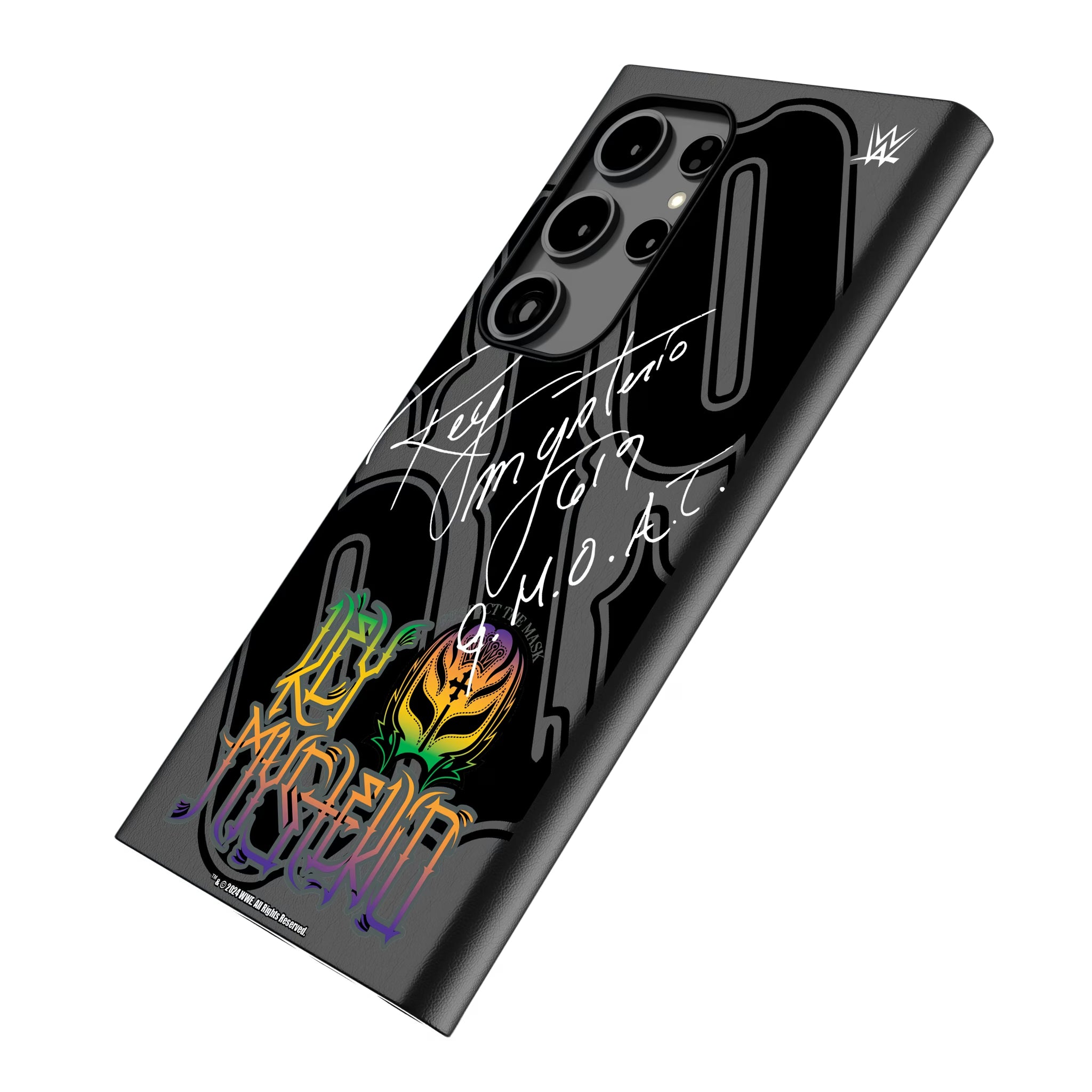 Rey Mysterio Impact Galaxy MagSafe Compatible Phone Case for Samsung Galaxy - Isometric View