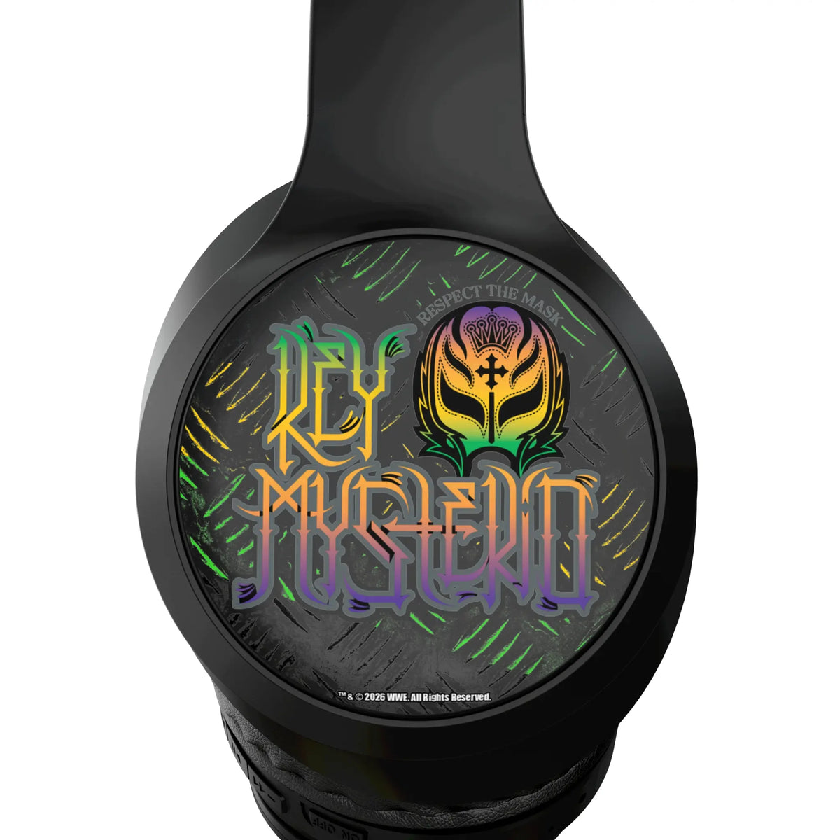 Rey Mysterio Wireless Over-Ear Headphones With Case - Detail