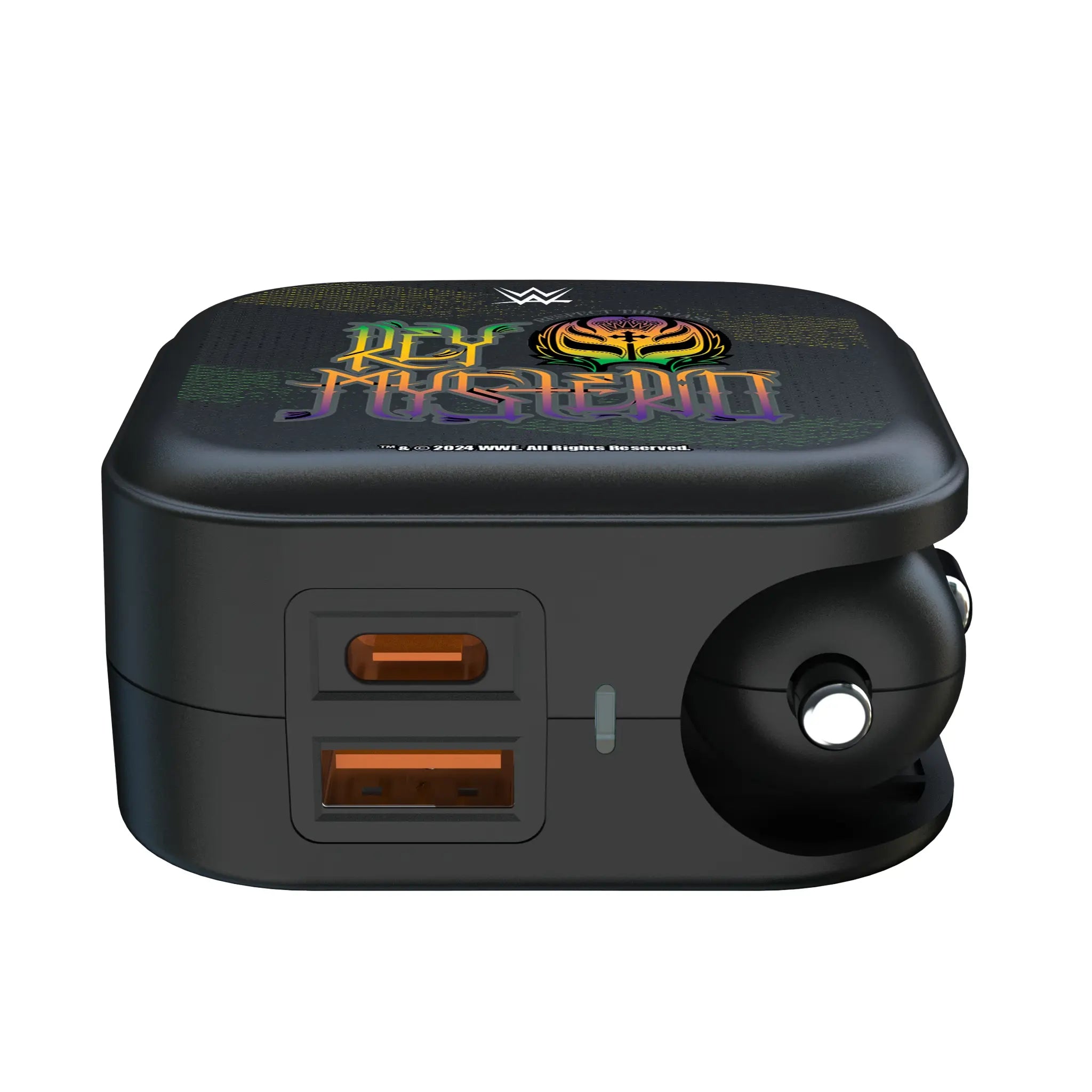 Rey Mysterio Steel 2 in 1 USB A/C Charger