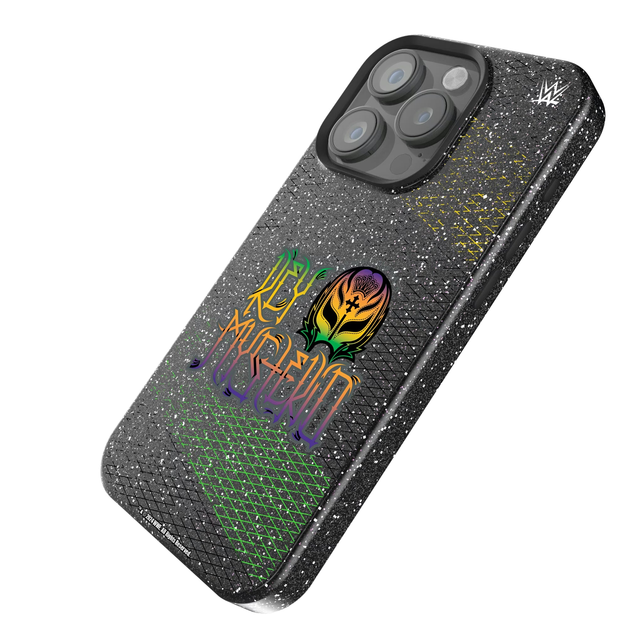 Rey Mysterio Steel iPhone Bling Phone Case for Apple iPhone - Isometric View