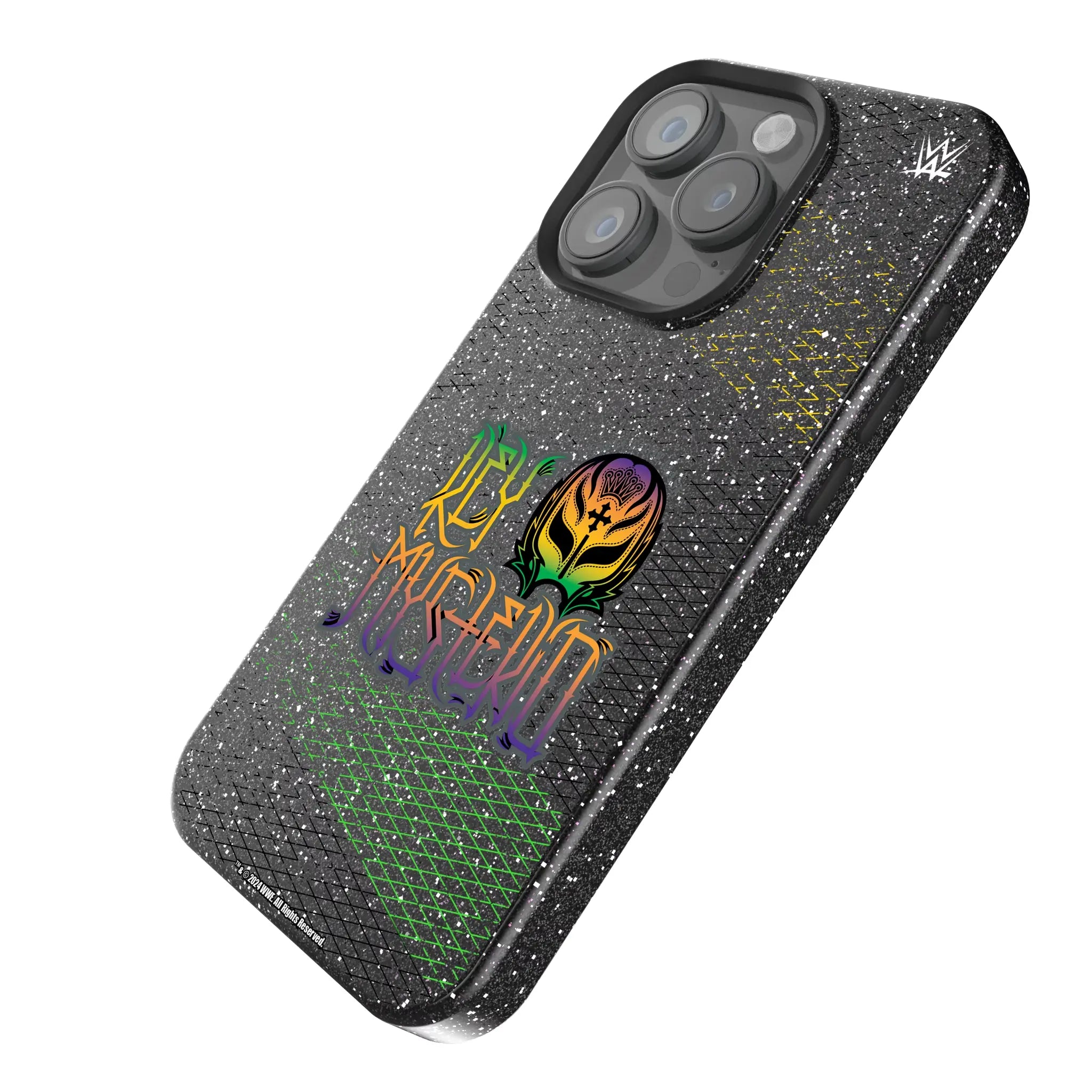 Rey Mysterio Steel iPhone Bling Phone Case for Apple iPhone - Isometric View