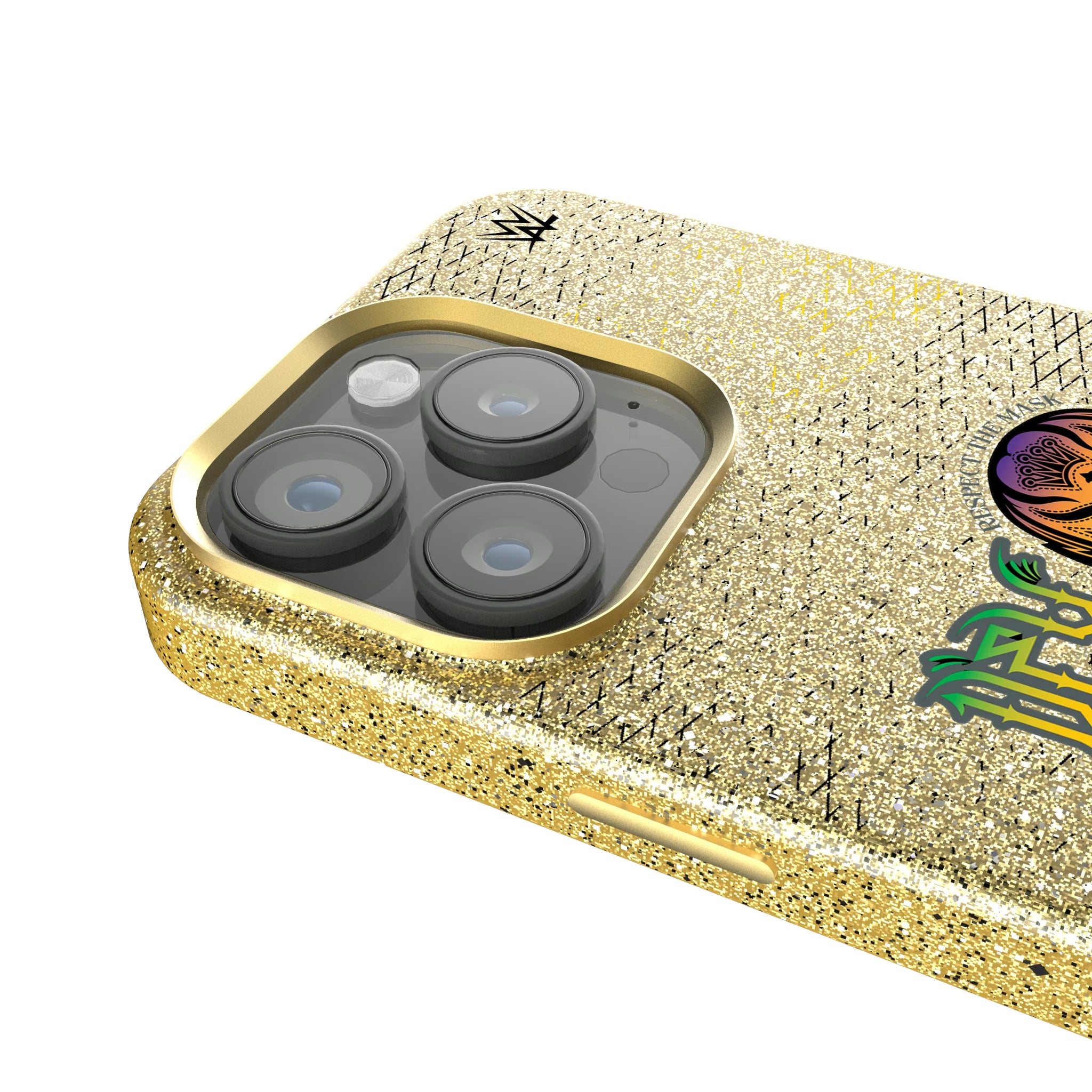 Rey Mysterio Steel iPhone Bling Phone Case for Apple iPhone - Detail
