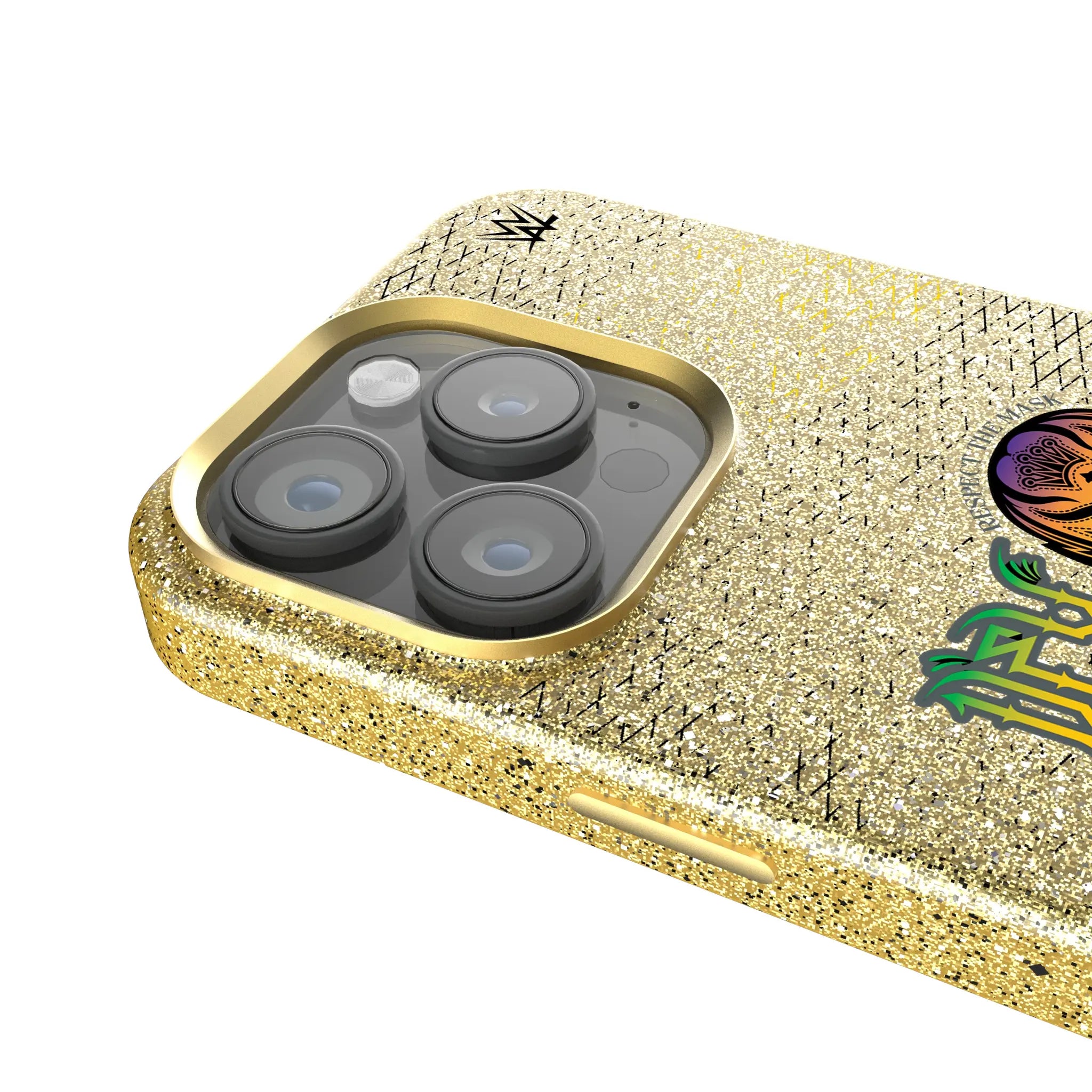 Rey Mysterio Steel iPhone Bling Phone Case for Apple iPhone - Detail