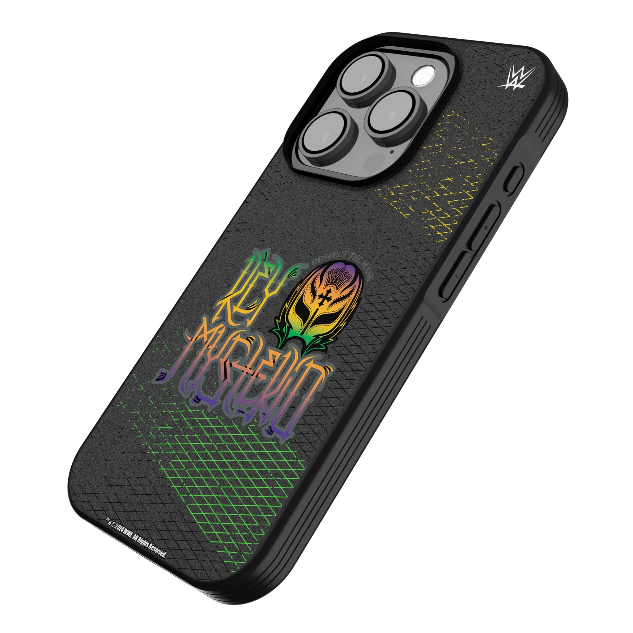 Rey Mysterio Steel iPhone Bump Phone Case for Apple iPhone - Isometric View