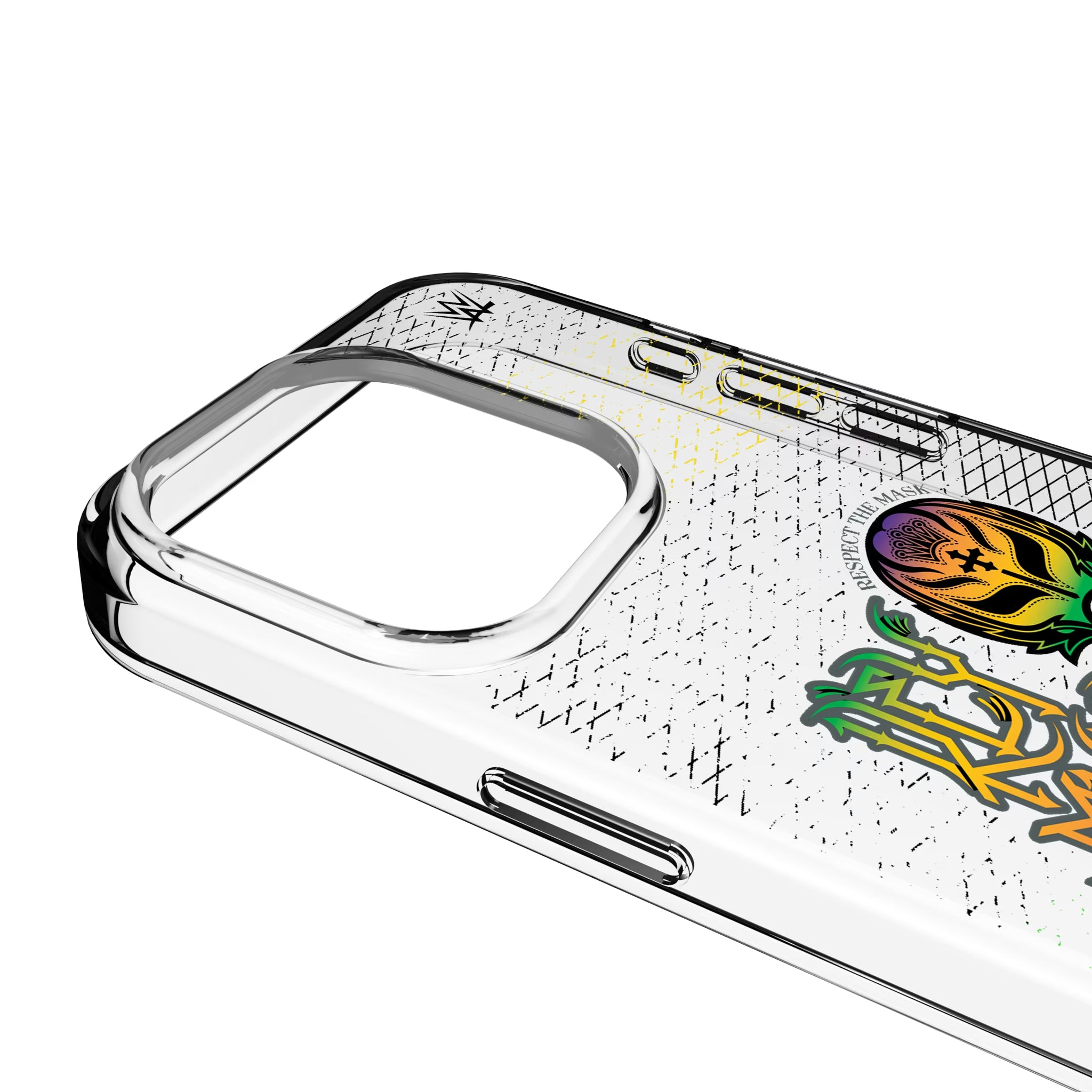 Rey Mysterio Steel iPhone Clear Phone Case for Apple iPhone - Detail