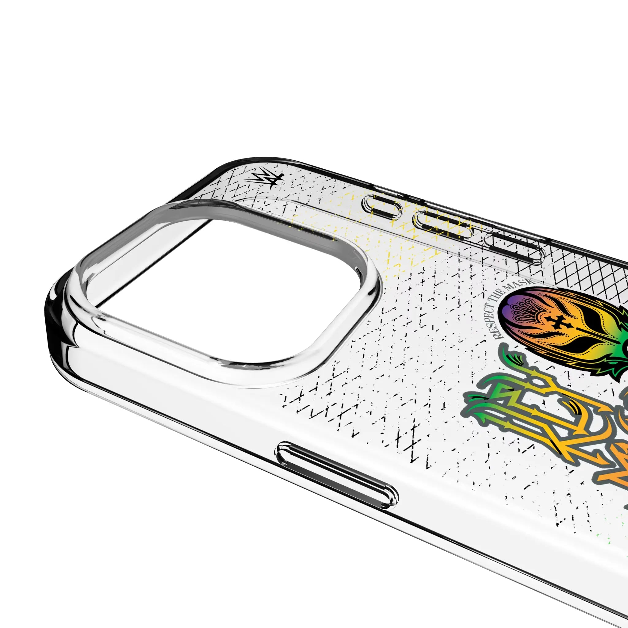 Rey Mysterio Steel iPhone Clear Phone Case for Apple iPhone - Detail
