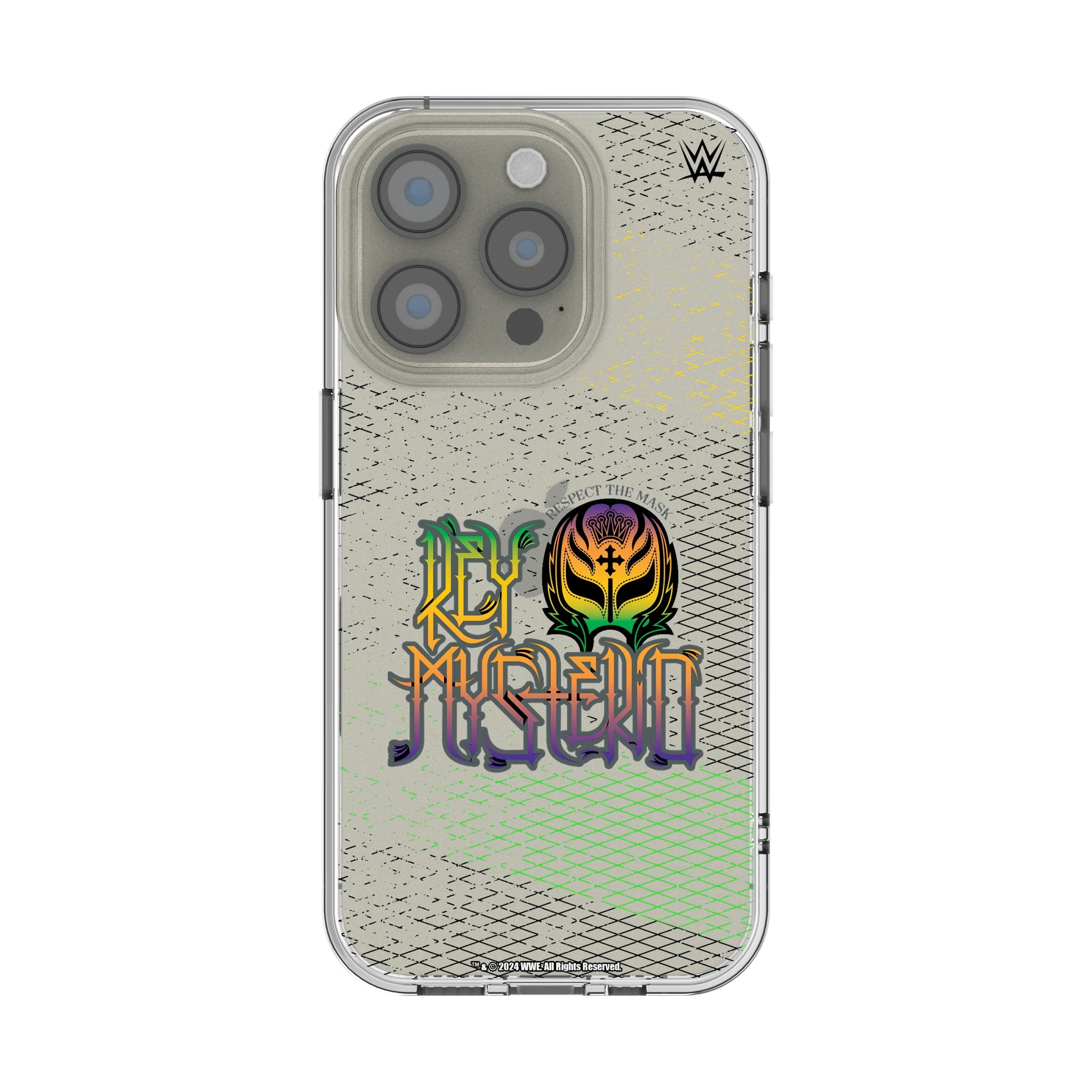 Rey Mysterio Steel iPhone Clear Phone Case for Apple iPhone