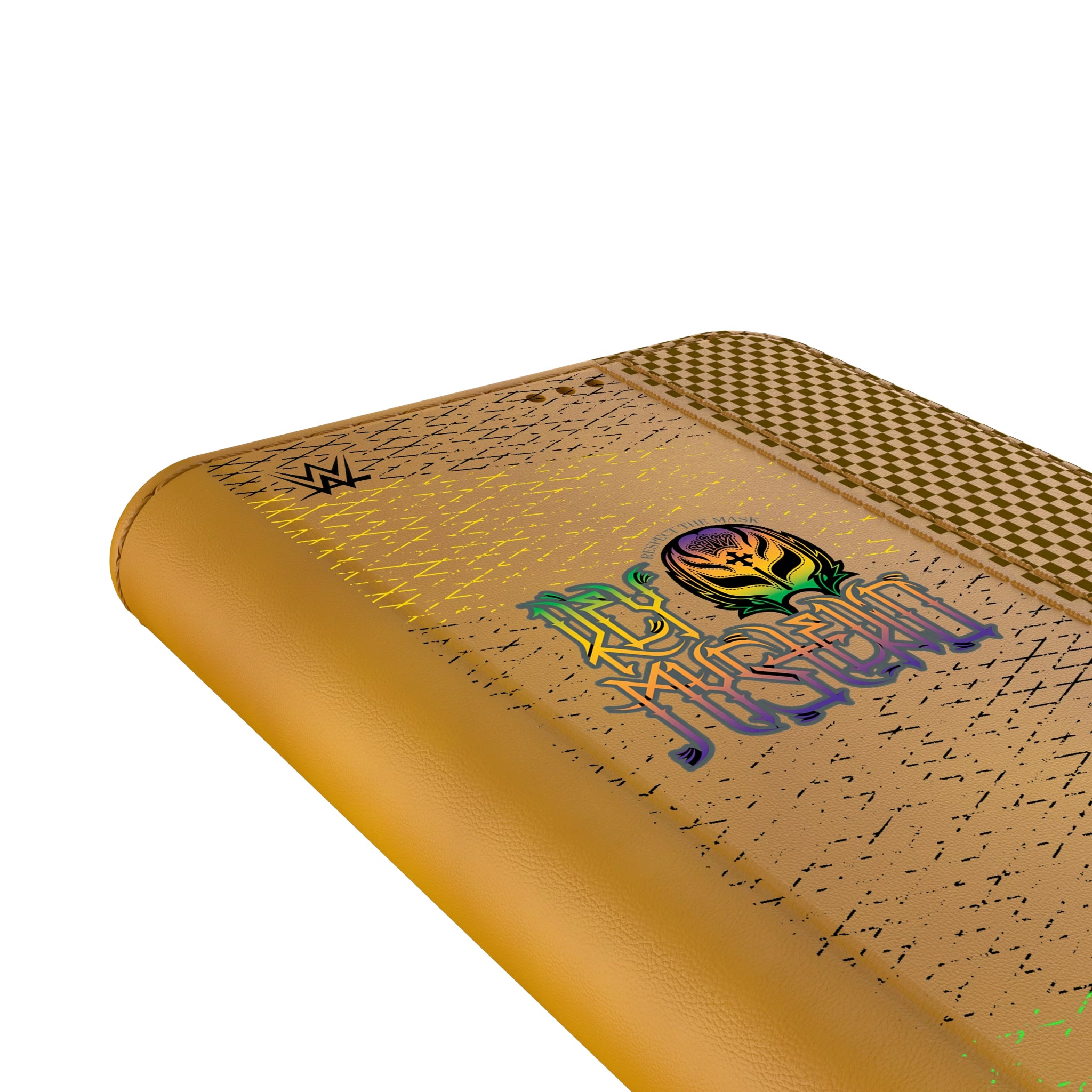 Rey Mysterio Steel Galaxy Folio Phone Case for Samsung Galaxy - Detail