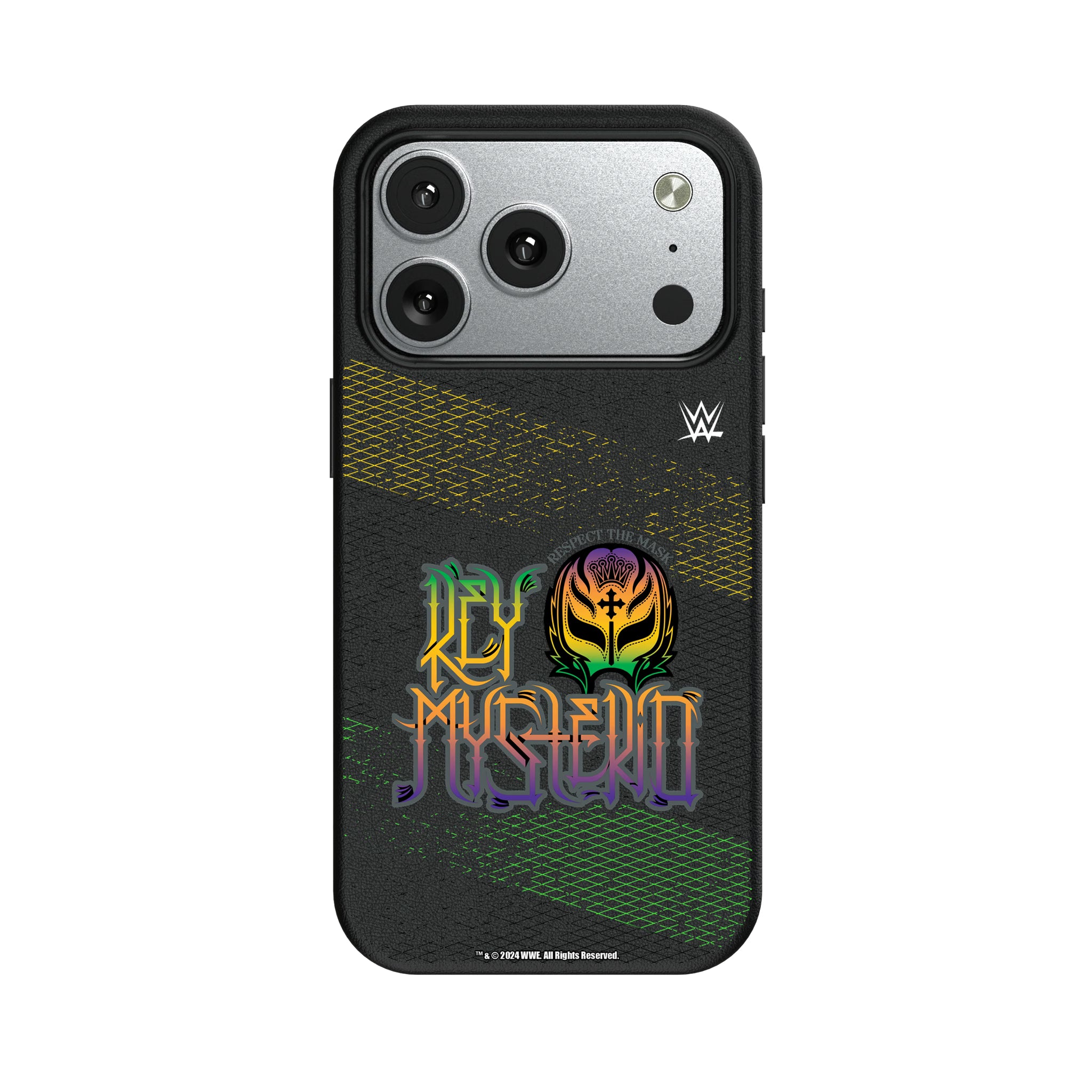 Rey Mysterio Steel iPhone MagSafe Compatible Phone Case for Apple iPhone#Device_iPhone 17 Pro