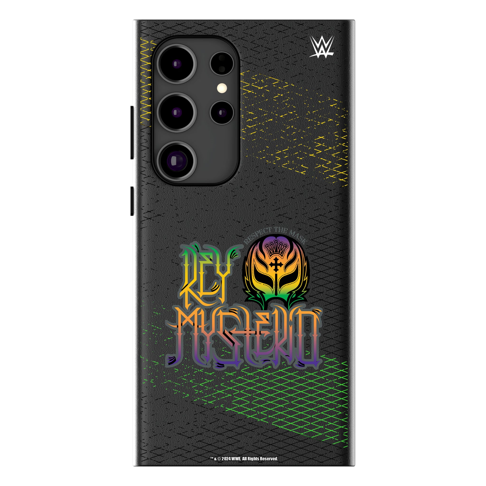 Rey Mysterio Steel Galaxy MagSafe Compatible Phone Case for Samsung Galaxy