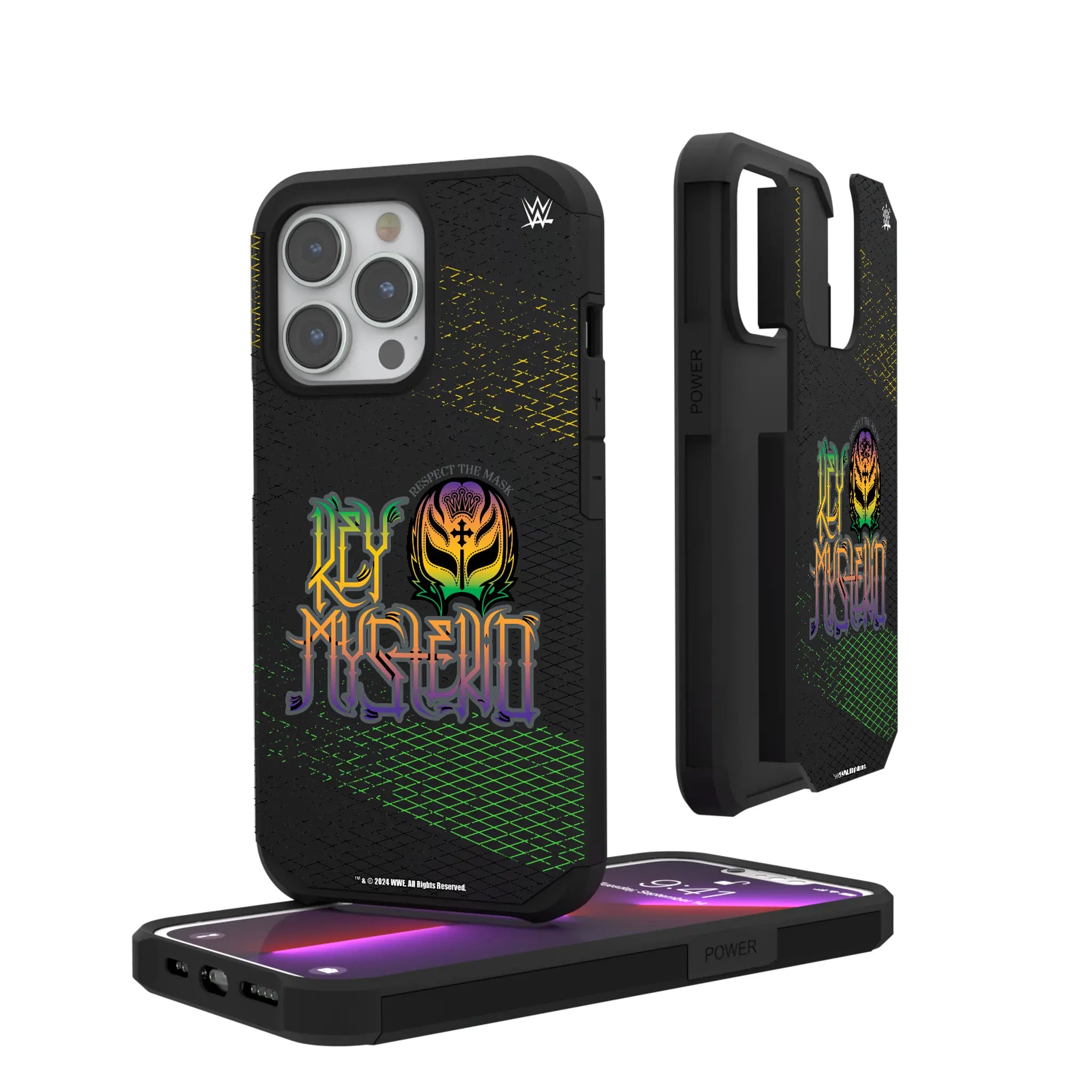Rey Mysterio Steel iPhone Rugged Phone Case for Apple iPhone