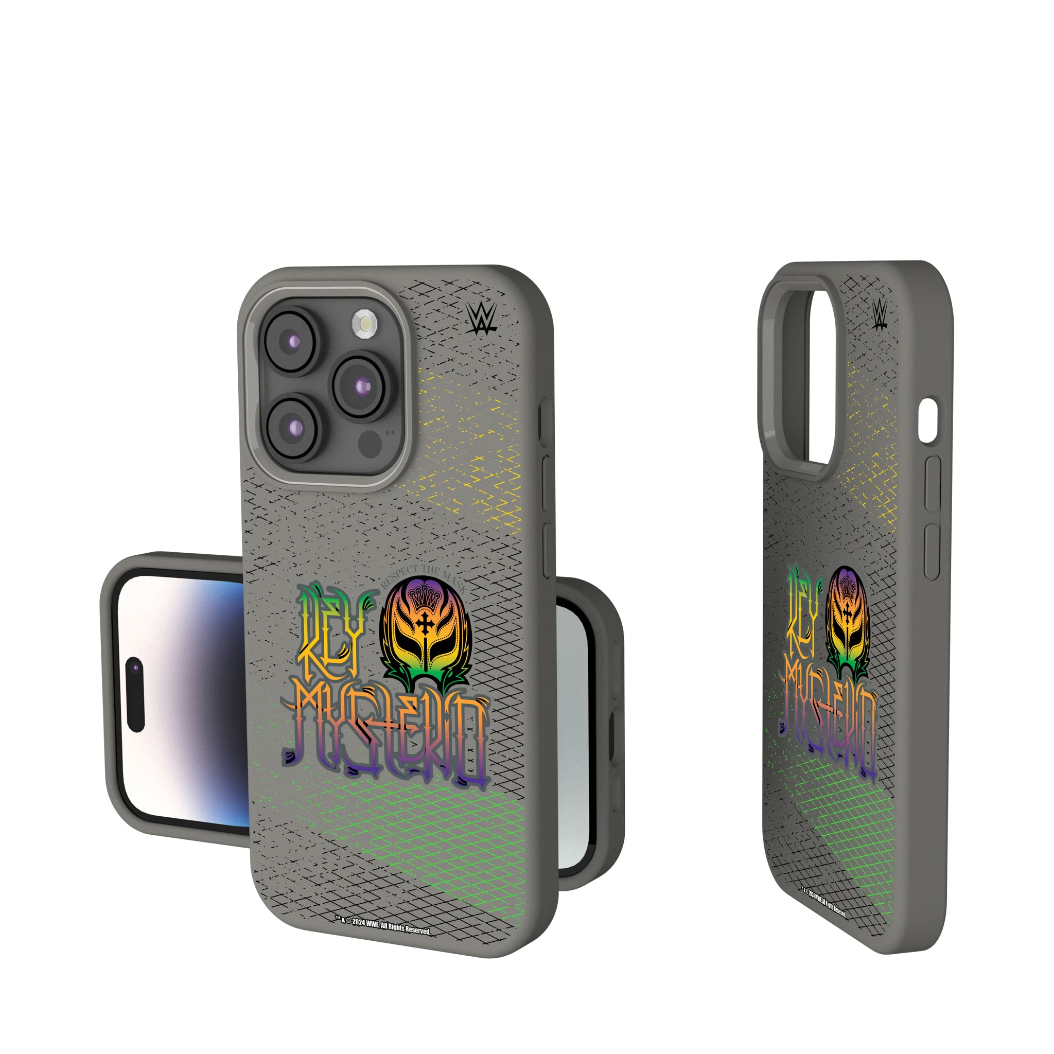 Rey Mysterio Steel iPhone Soft Touch Phone Case for Apple iPhone