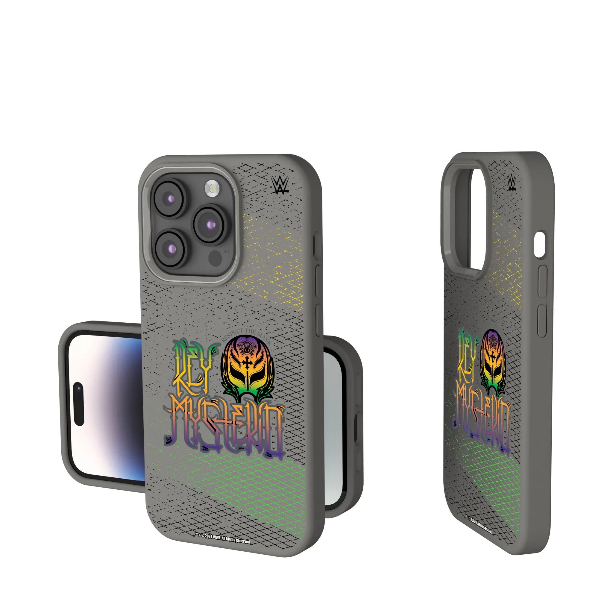 Rey Mysterio Steel iPhone Soft Touch Phone Case for Apple iPhone