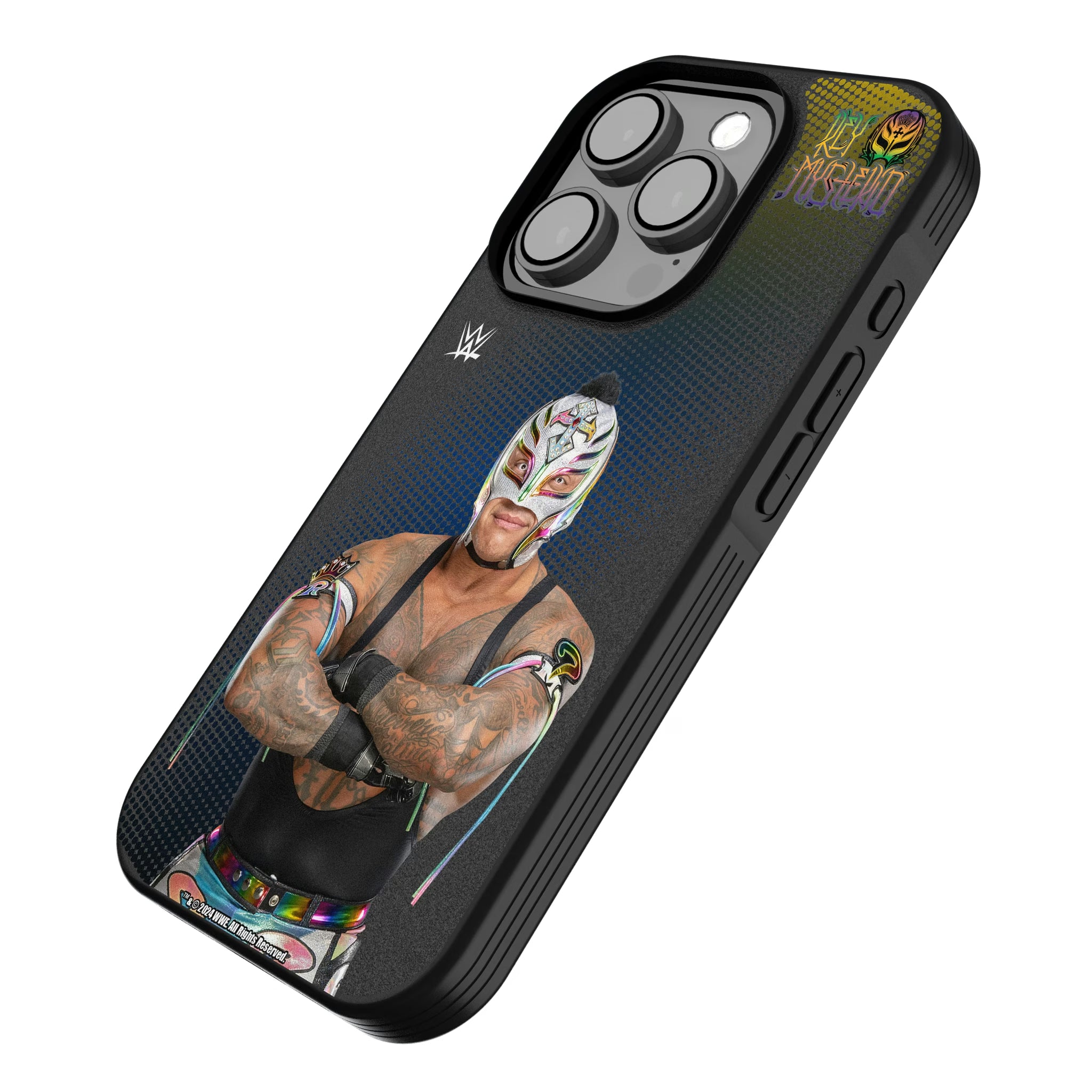 Rey Mysterio Superstar iPhone Bump Phone Case for Apple iPhone - Isometric View