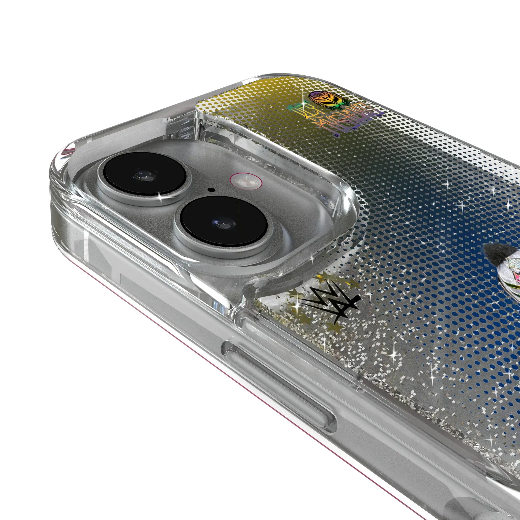 Rey Mysterio Superstar iPhone Glitter Phone Case for Apple iPhone - Detail