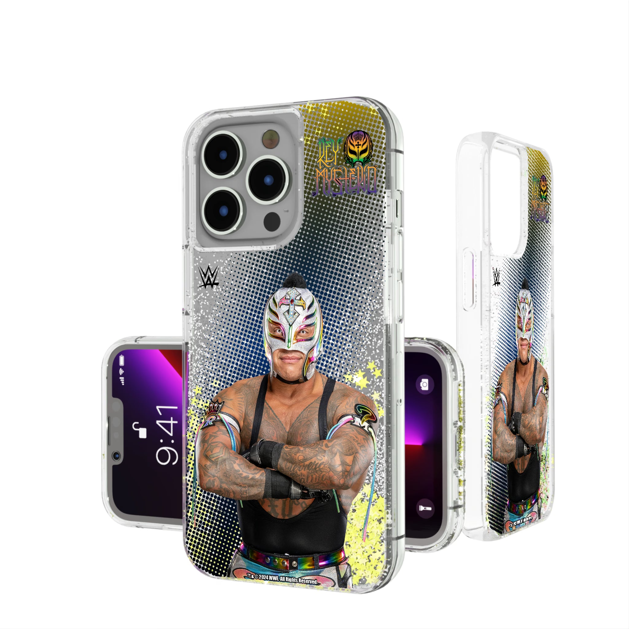 Rey Mysterio Superstar iPhone Glitter Phone Case for Apple iPhone