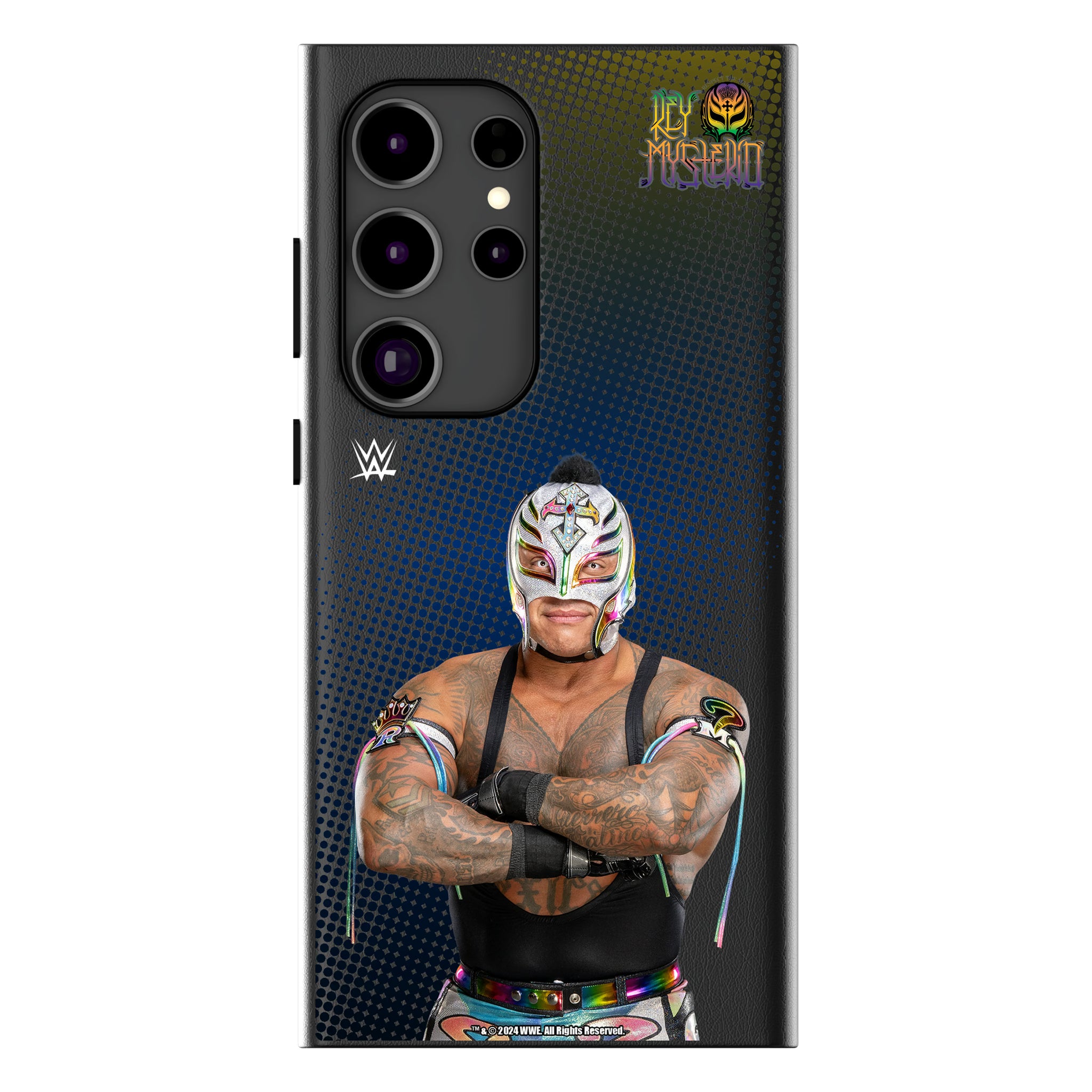 Rey Mysterio Superstar Galaxy MagSafe Compatible Phone Case for Samsung Galaxy