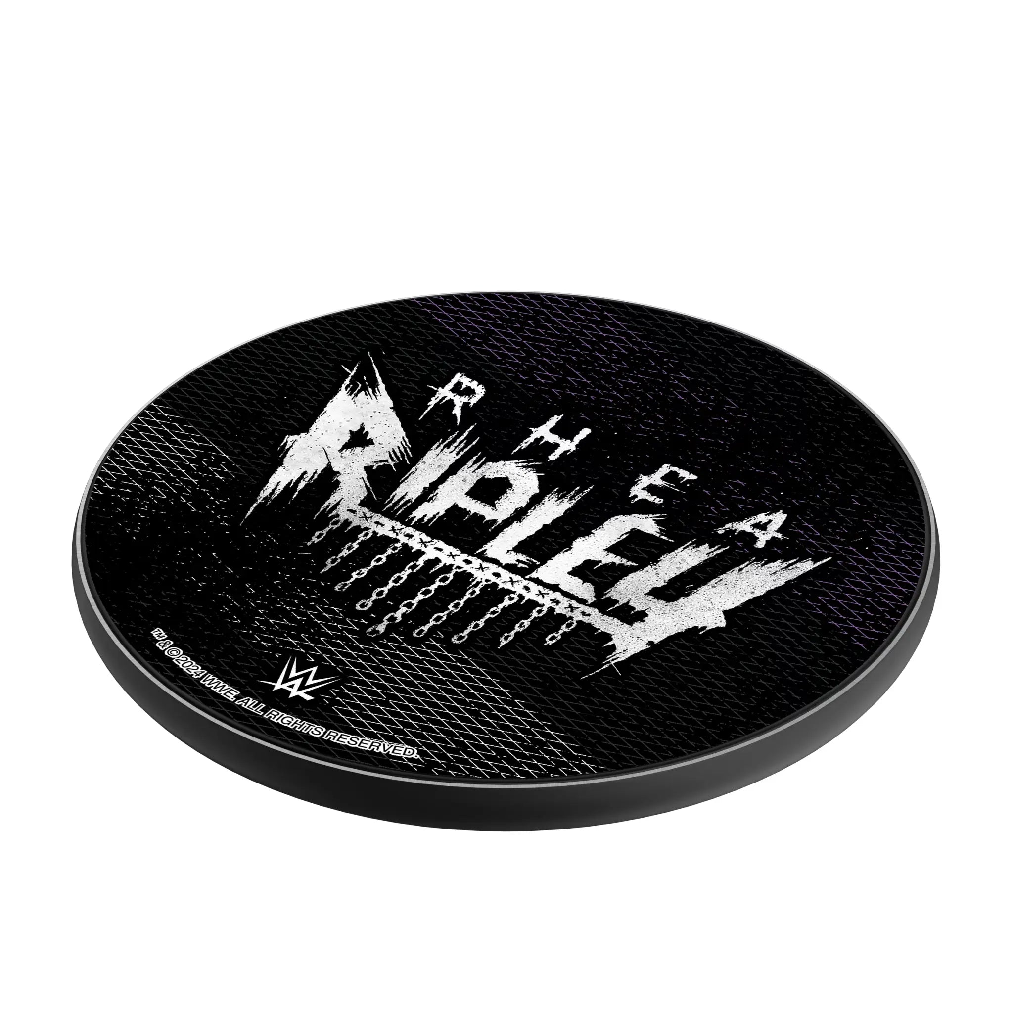 Rhea Ripley Steel 15-Watt Wireless Charger - Isometric View
