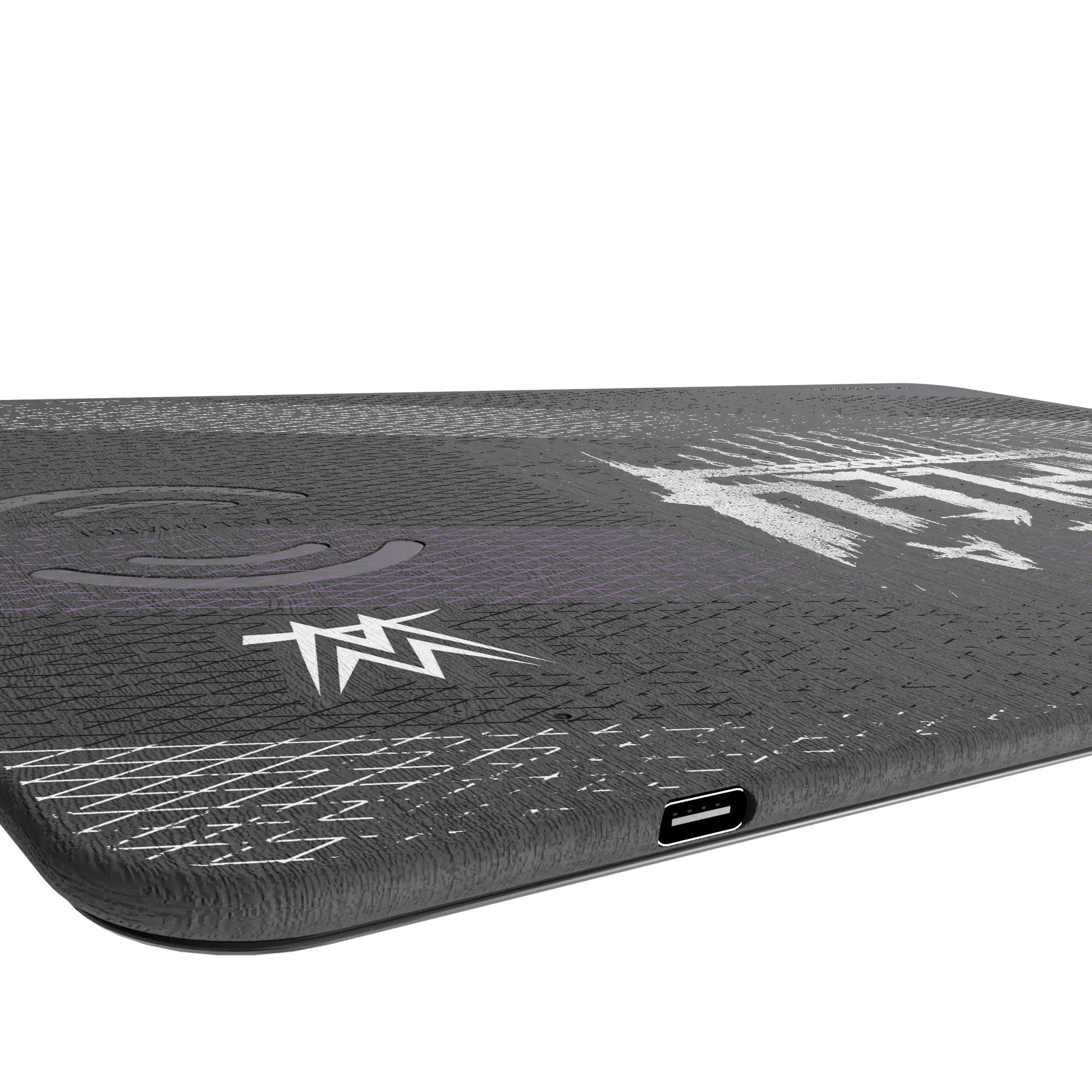 Rhea Ripley Steel 15-Watt Wireless Charger and Mouse Pad