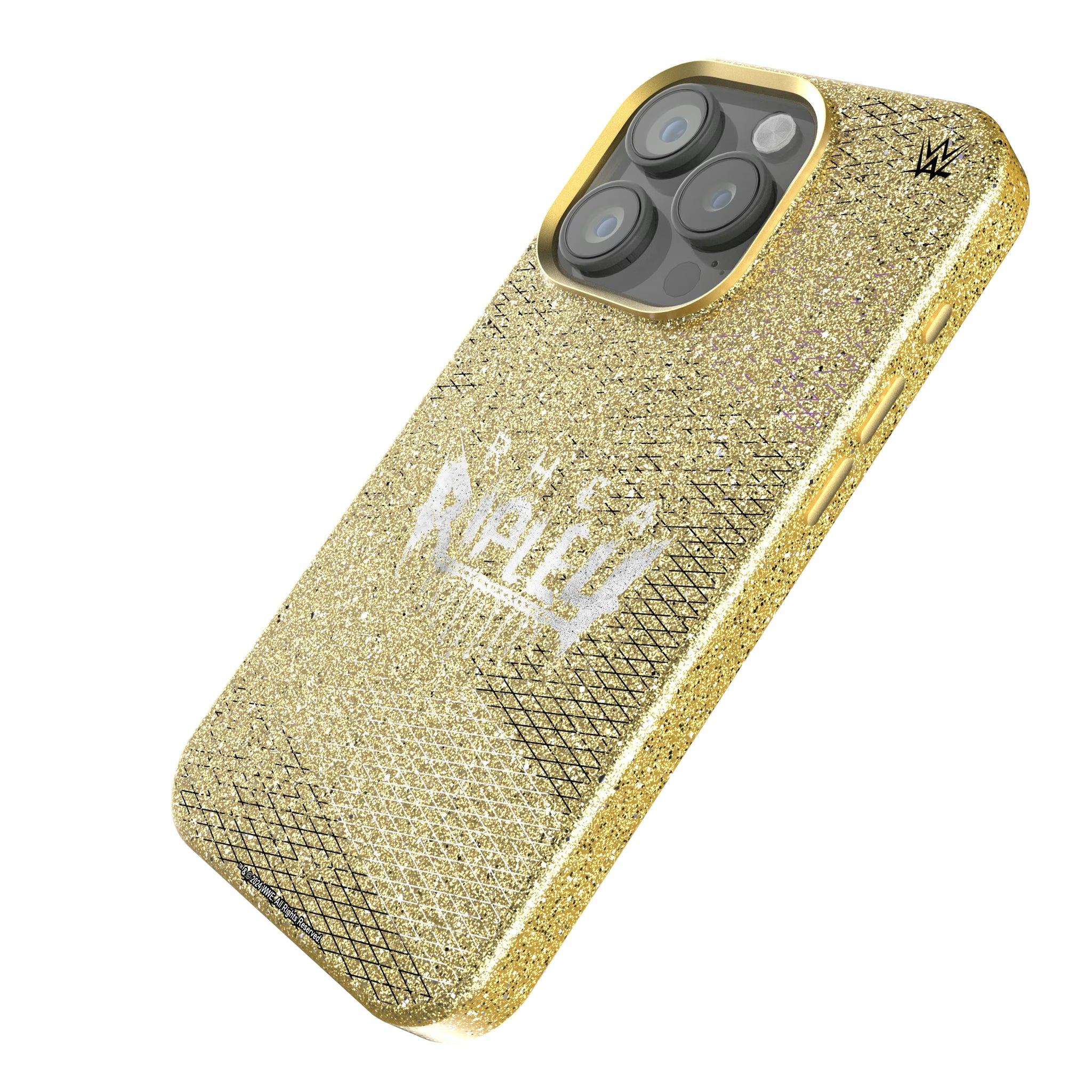 Rhea Ripley Steel iPhone Bling Phone Case for Apple iPhone - Isometric View