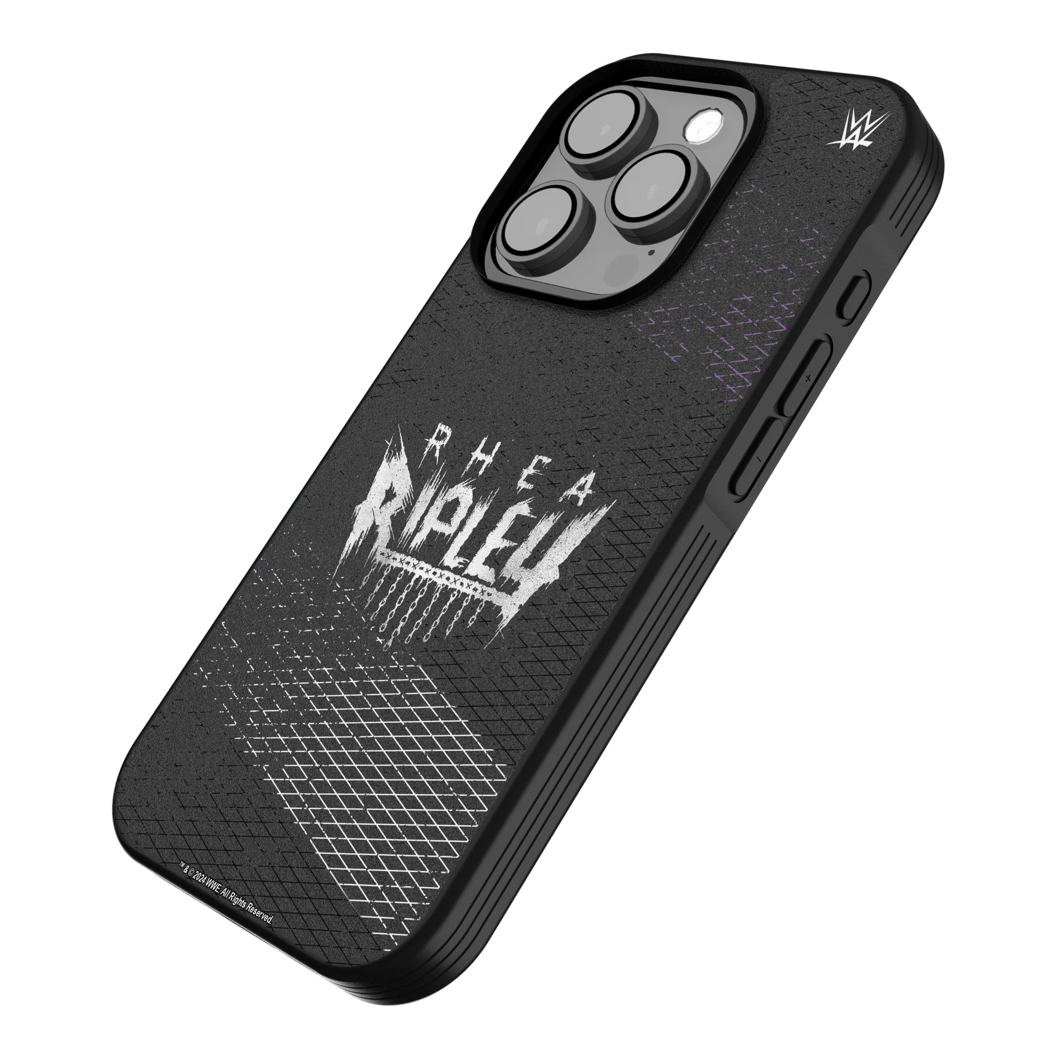 Rhea Ripley Steel iPhone Bump Phone Case for Apple iPhone - Isometric View