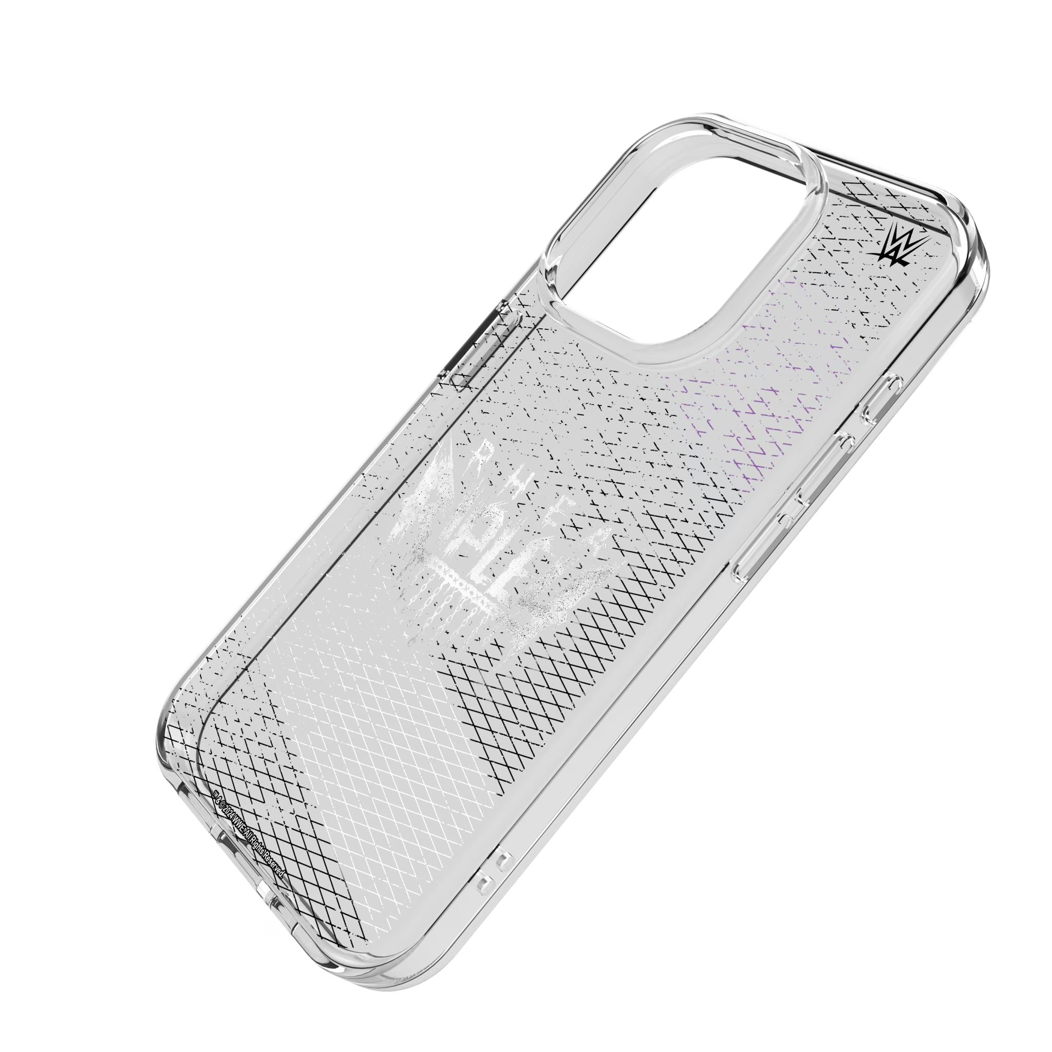 Rhea Ripley Steel iPhone Clear Phone Case for Apple iPhone - Isometric View
