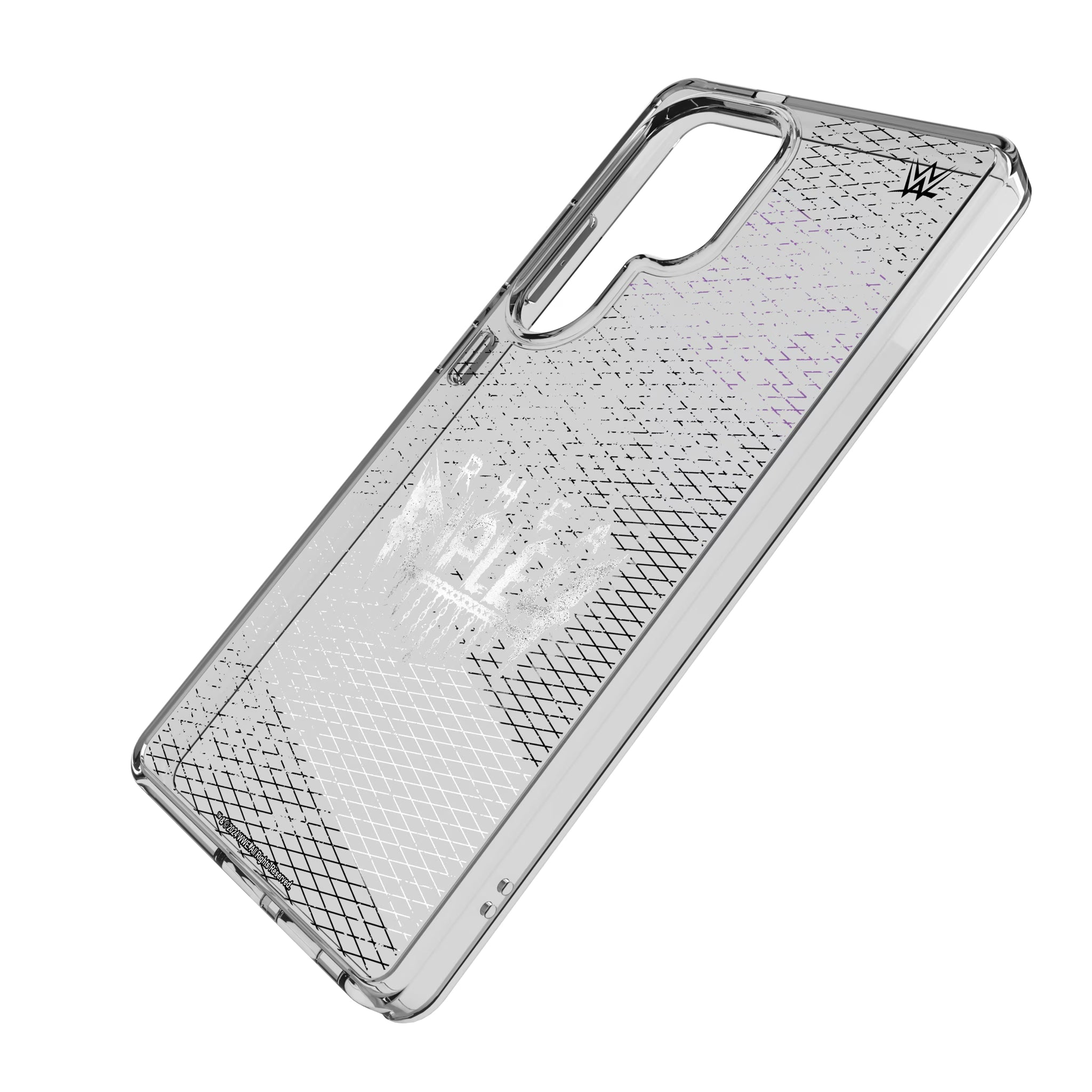 Rhea Ripley Steel Galaxy Clear Phone Case for Samsung Galaxy - Isometric View