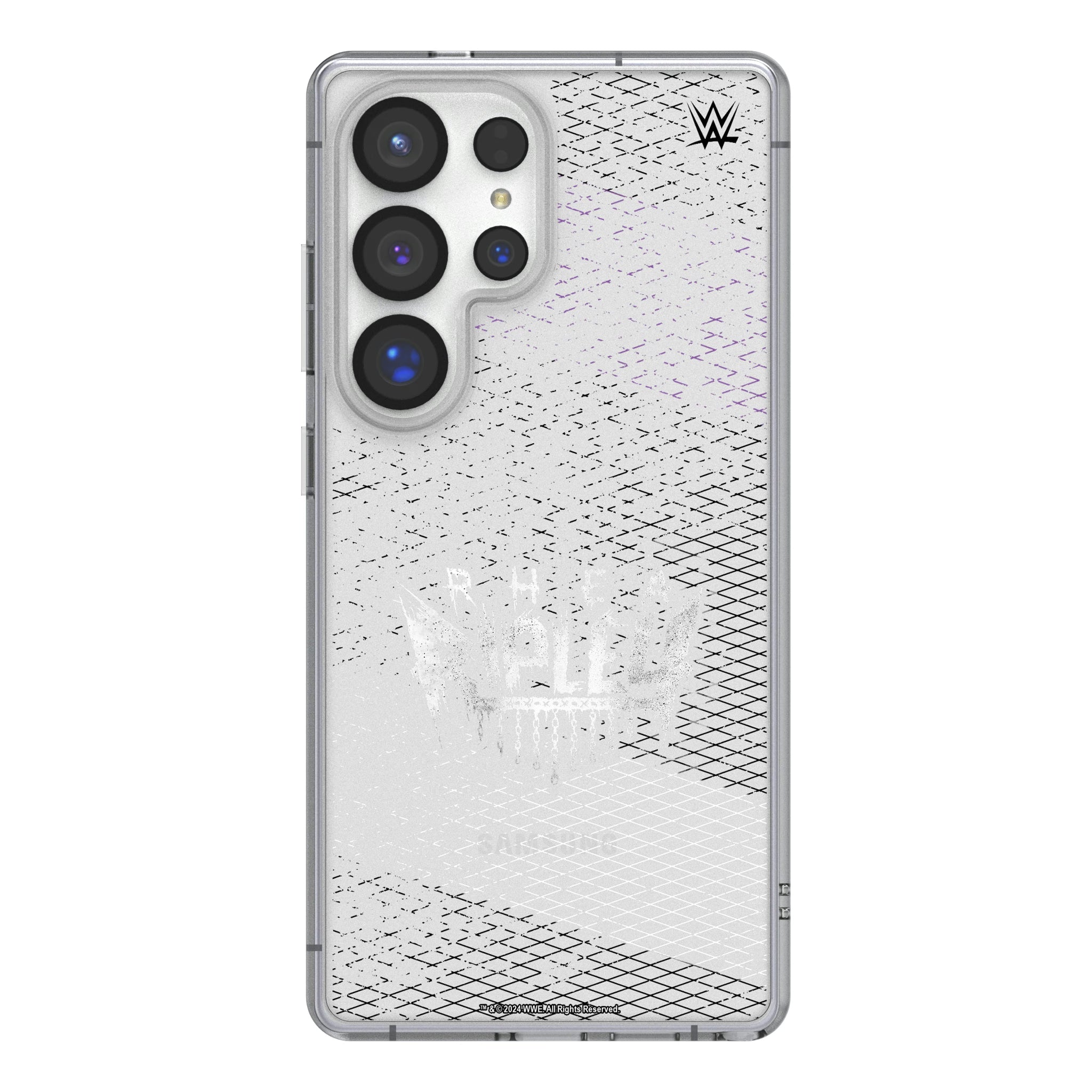 Rhea Ripley Steel Galaxy Clear Phone Case for Samsung Galaxy