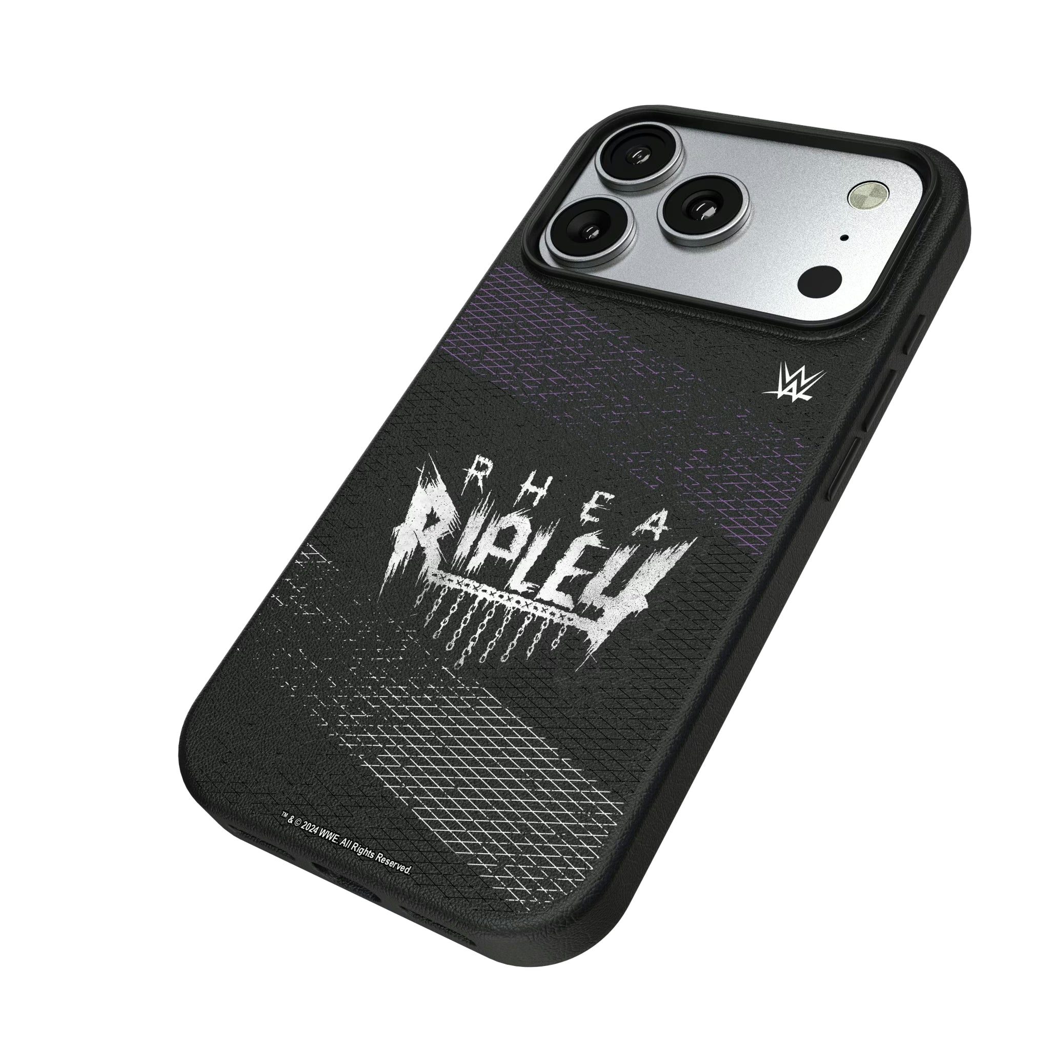 Rhea Ripley Steel iPhone MagSafe Compatible Phone Case for Apple iPhone - Isometric View#Device_iPhone 17 Pro