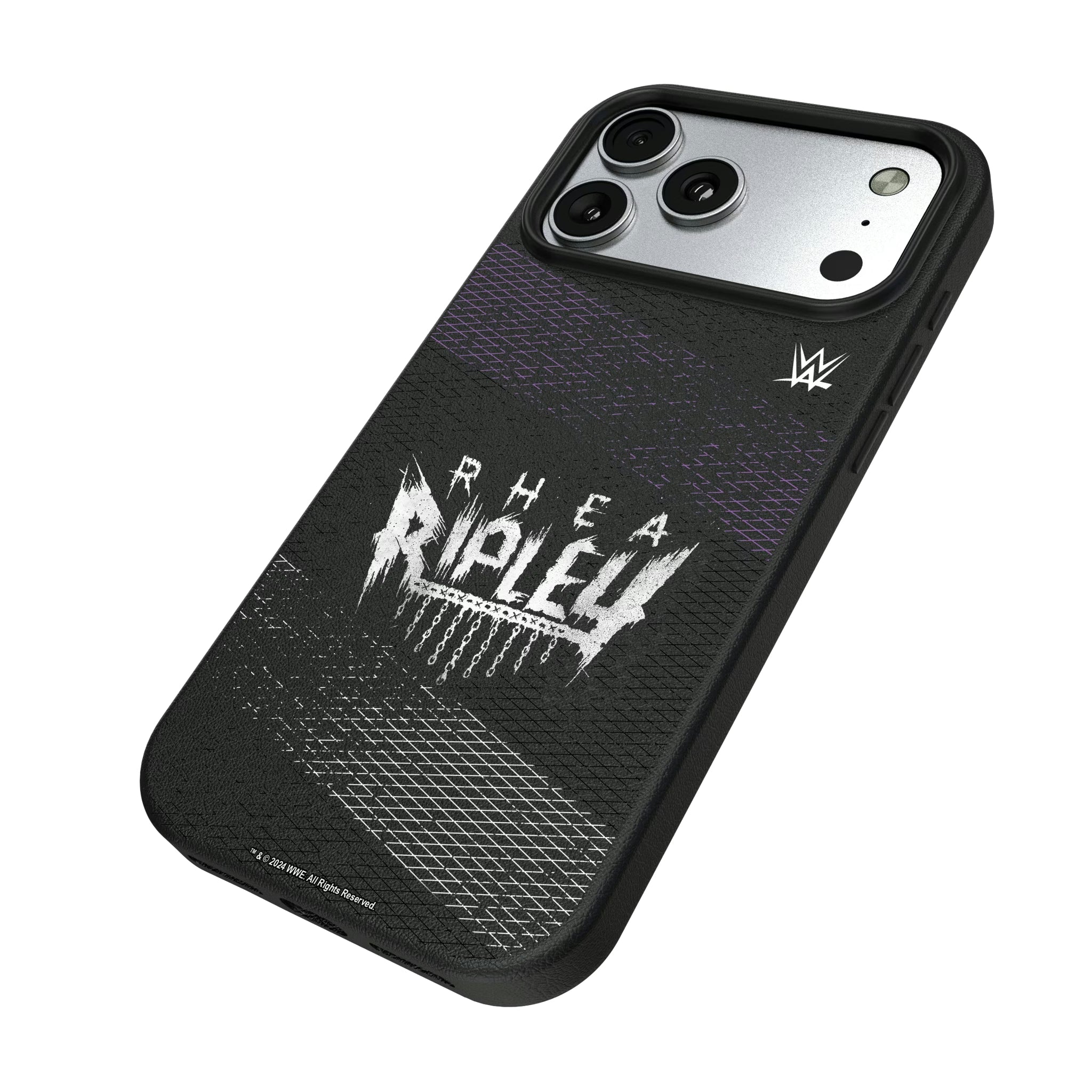 Rhea Ripley Steel iPhone MagSafe Compatible Phone Case for Apple iPhone - Isometric View#Device_iPhone 17 Pro Max