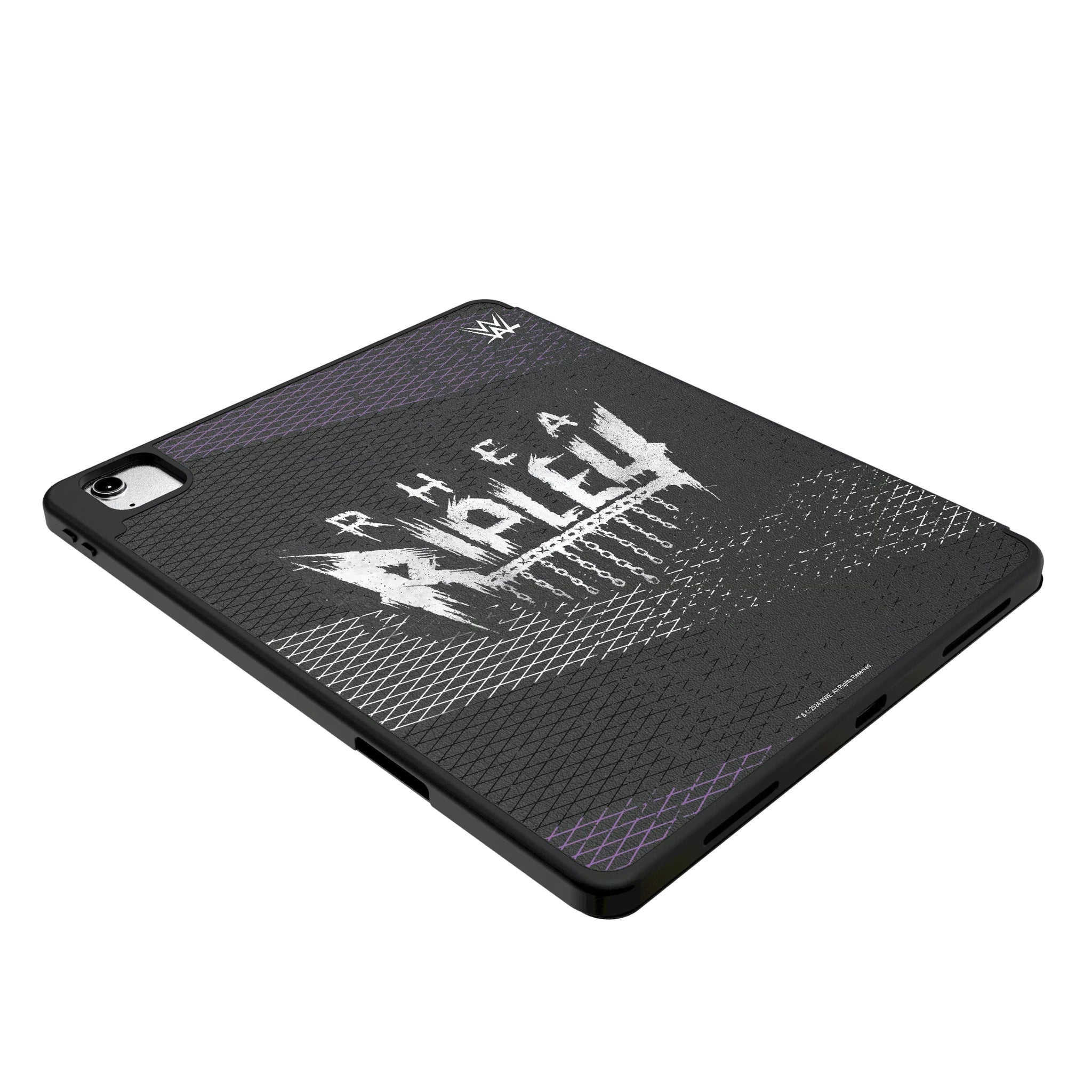 Rhea Ripley Steel iPad Tablet Case for Apple iPad - Isometric View