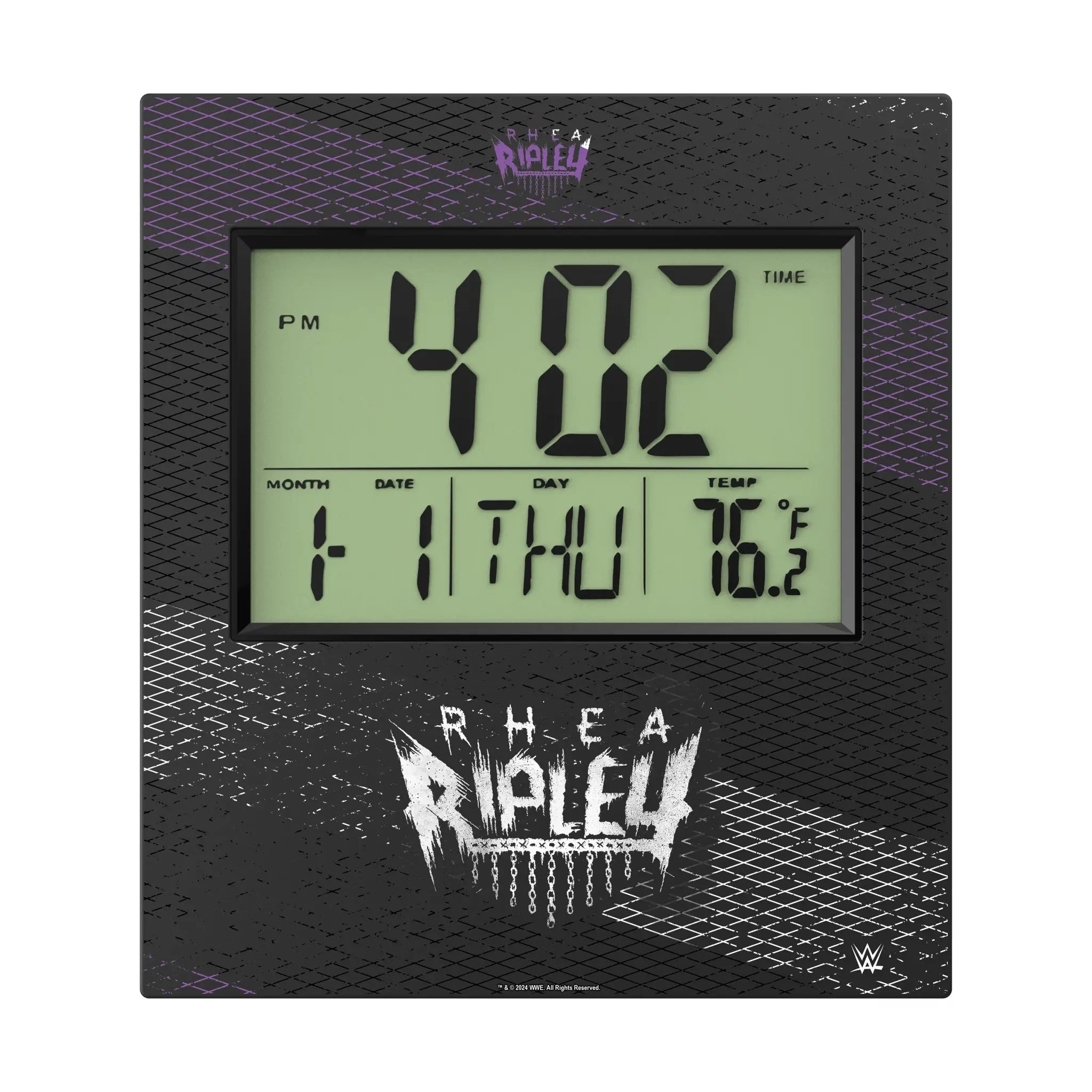 Rhea Ripley Steel Wall Clock