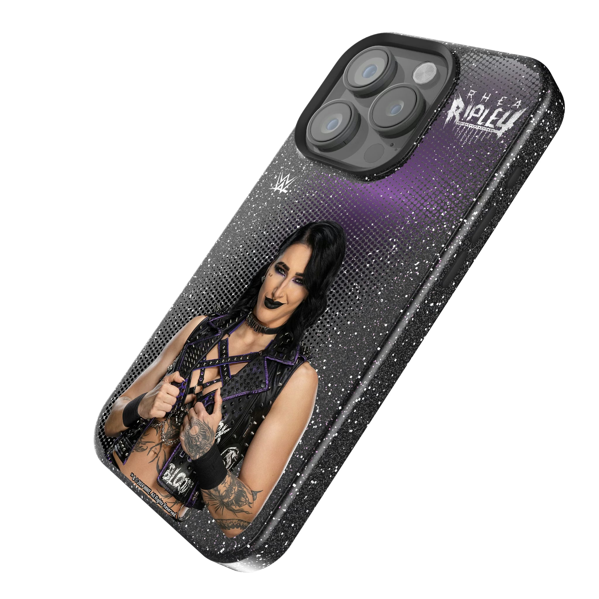 Rhea Ripley Superstar iPhone Bling Phone Case for Apple iPhone - Isometric View