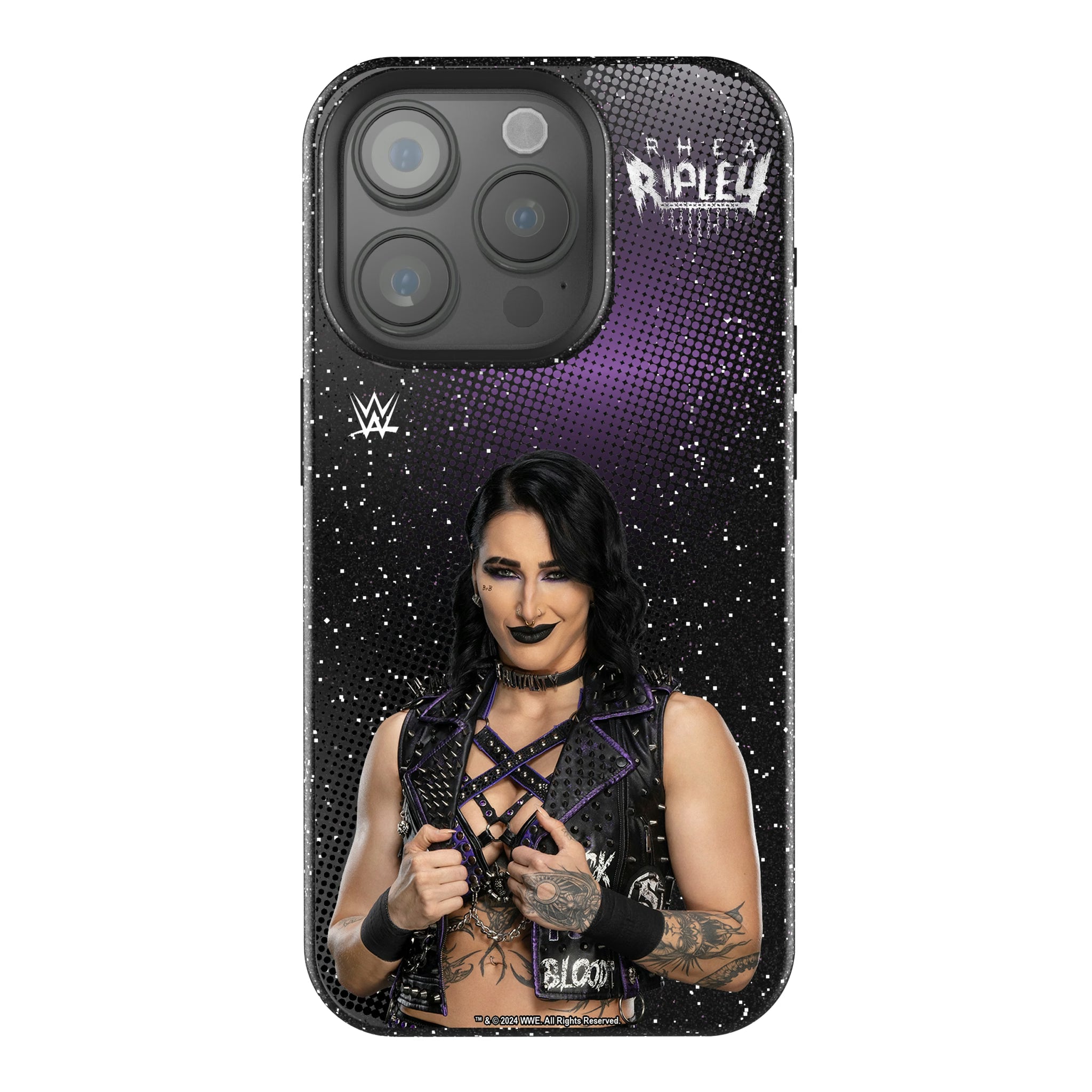 Rhea Ripley Superstar iPhone Bling Phone Case for Apple iPhone