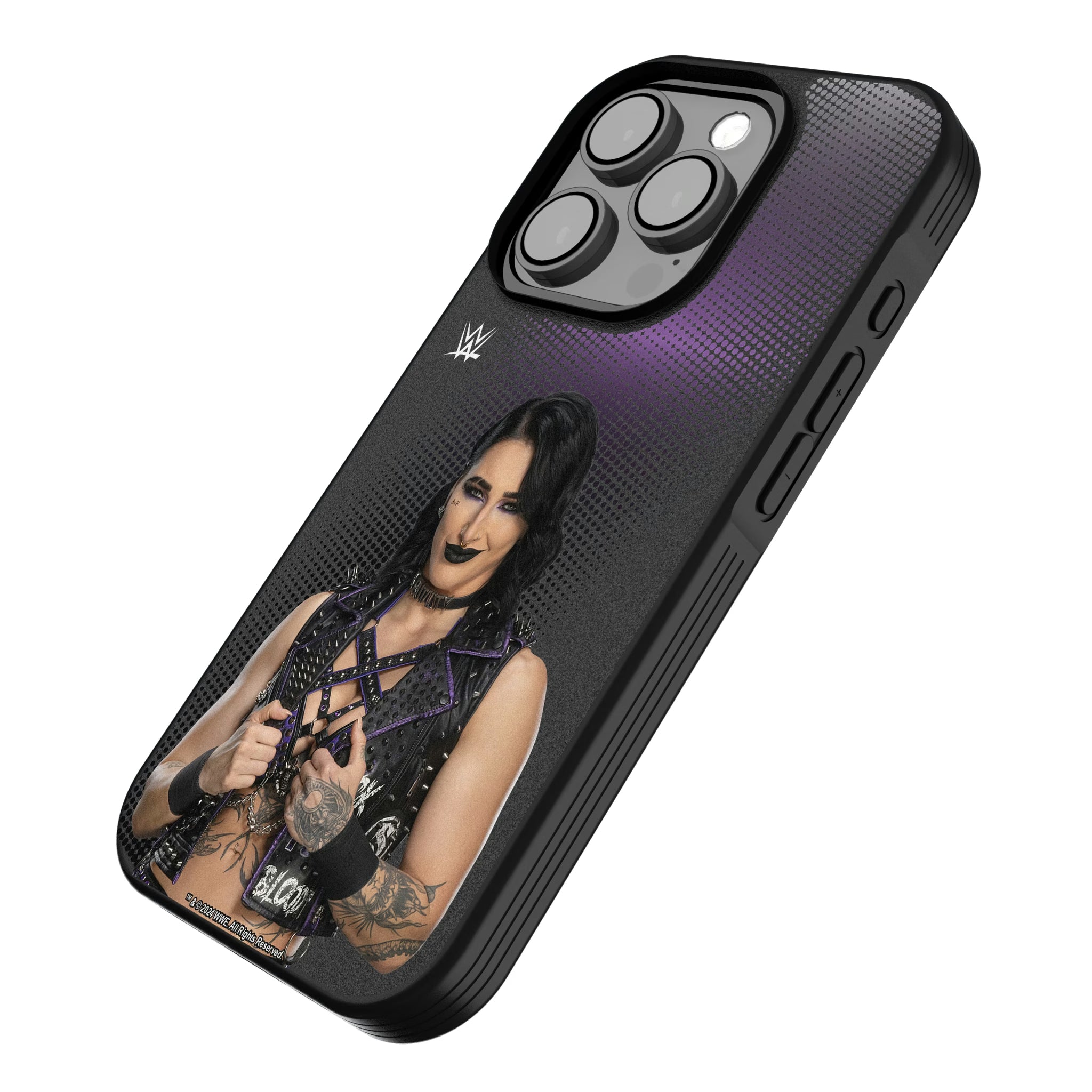 Rhea Ripley Superstar iPhone Bump Phone Case for Apple iPhone - Isometric View