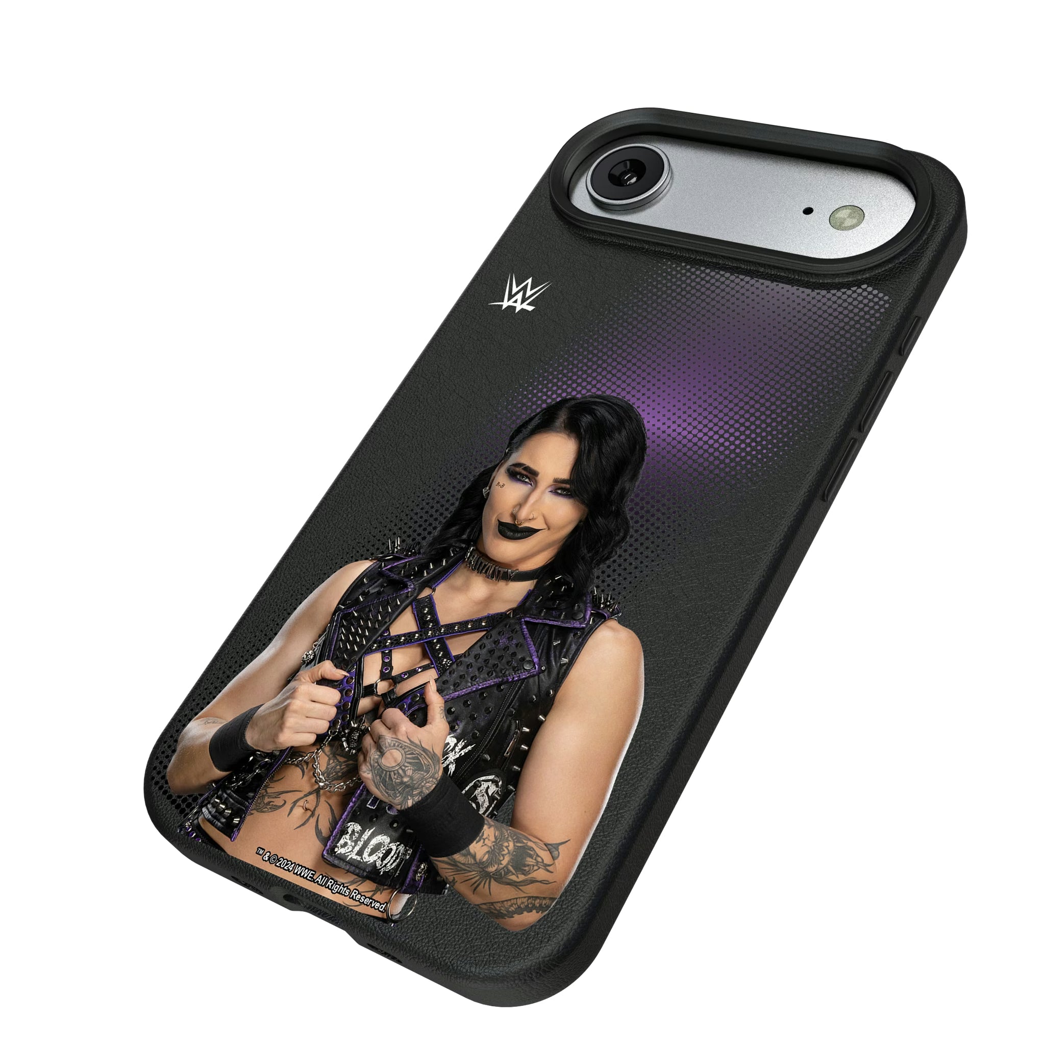 Rhea Ripley Superstar iPhone MagSafe Compatible Phone Case for Apple iPhone - Isometric View#Device_iPhone Air
