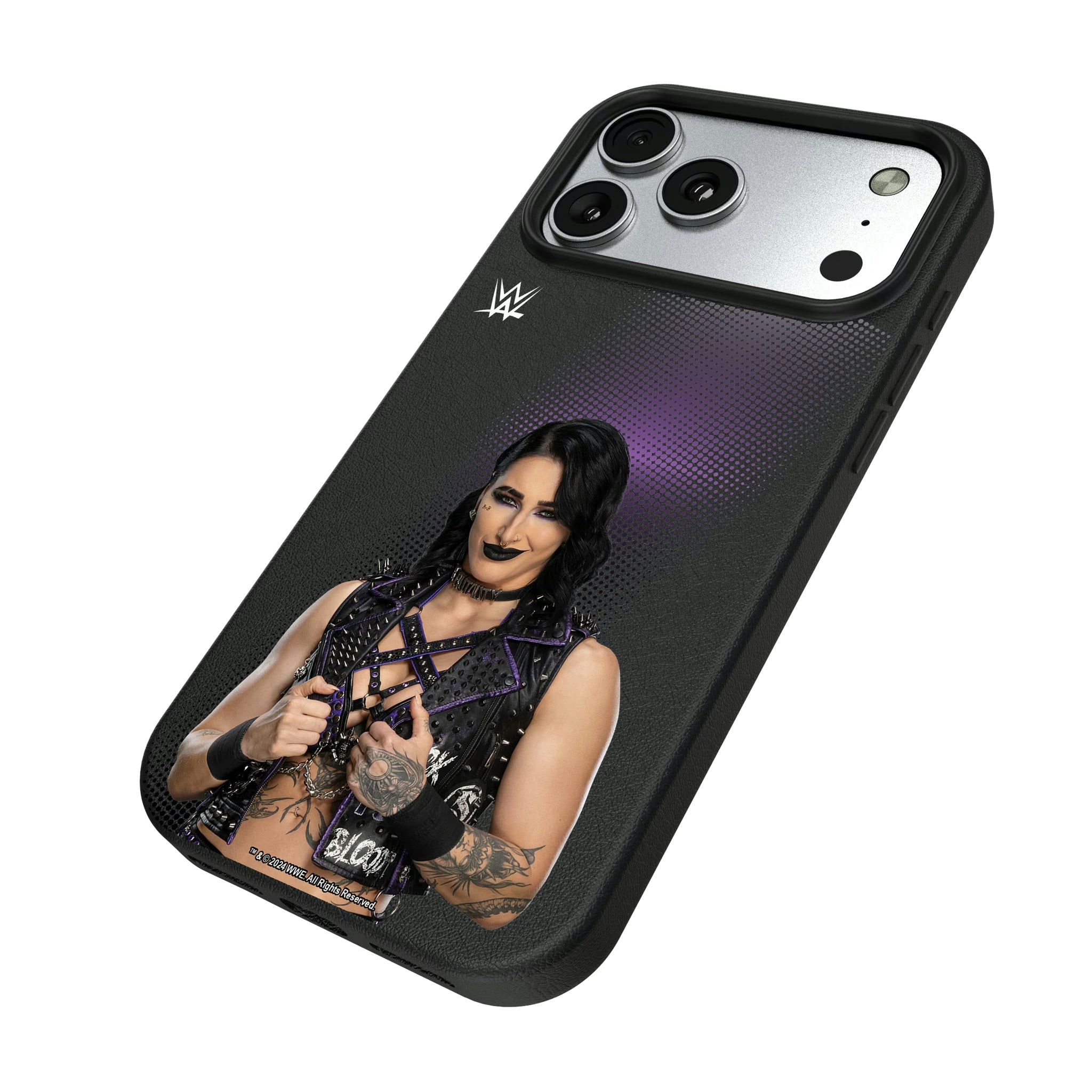 Rhea Ripley Superstar iPhone MagSafe Compatible Phone Case for Apple iPhone - Isometric View#Device_iPhone 17 Pro Max