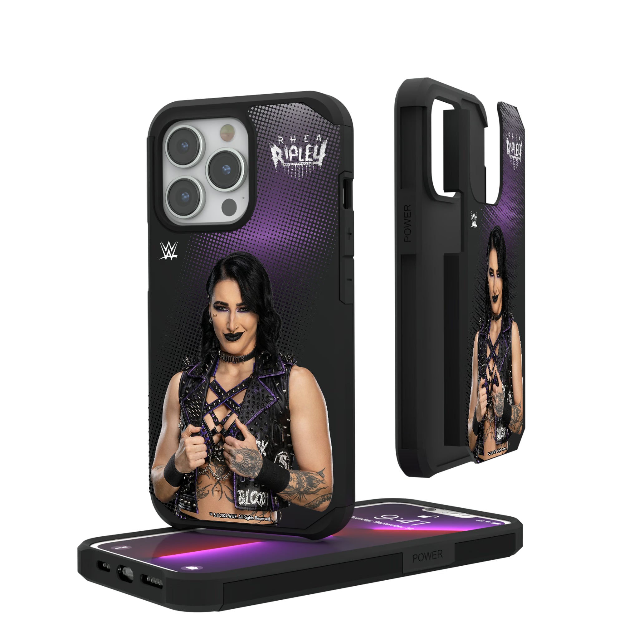 Rhea Ripley Superstar iPhone Rugged Phone Case for Apple iPhone#Device_iPhone 13 Pro