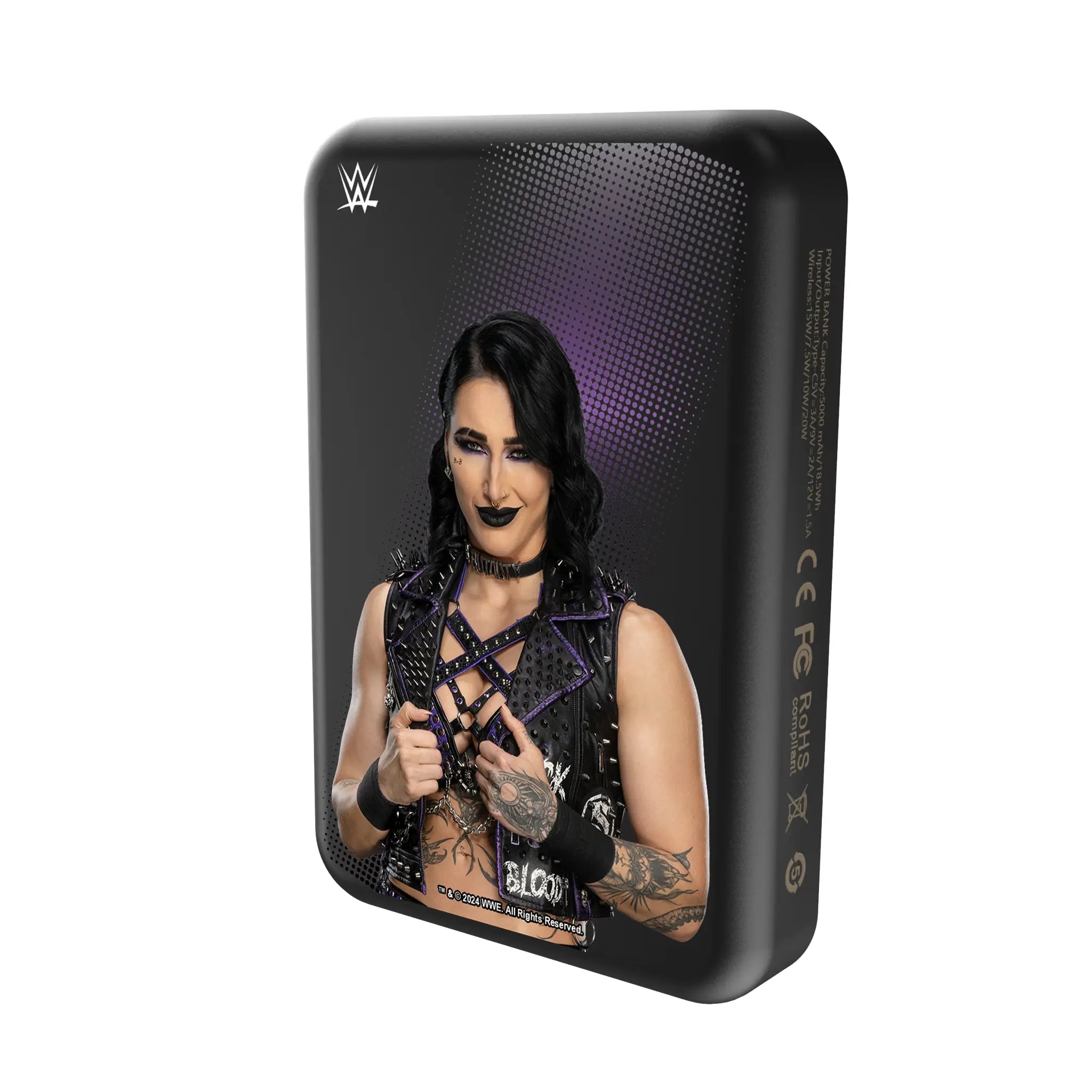 Rhea Ripley Superstar Wireless Mag Power Bank