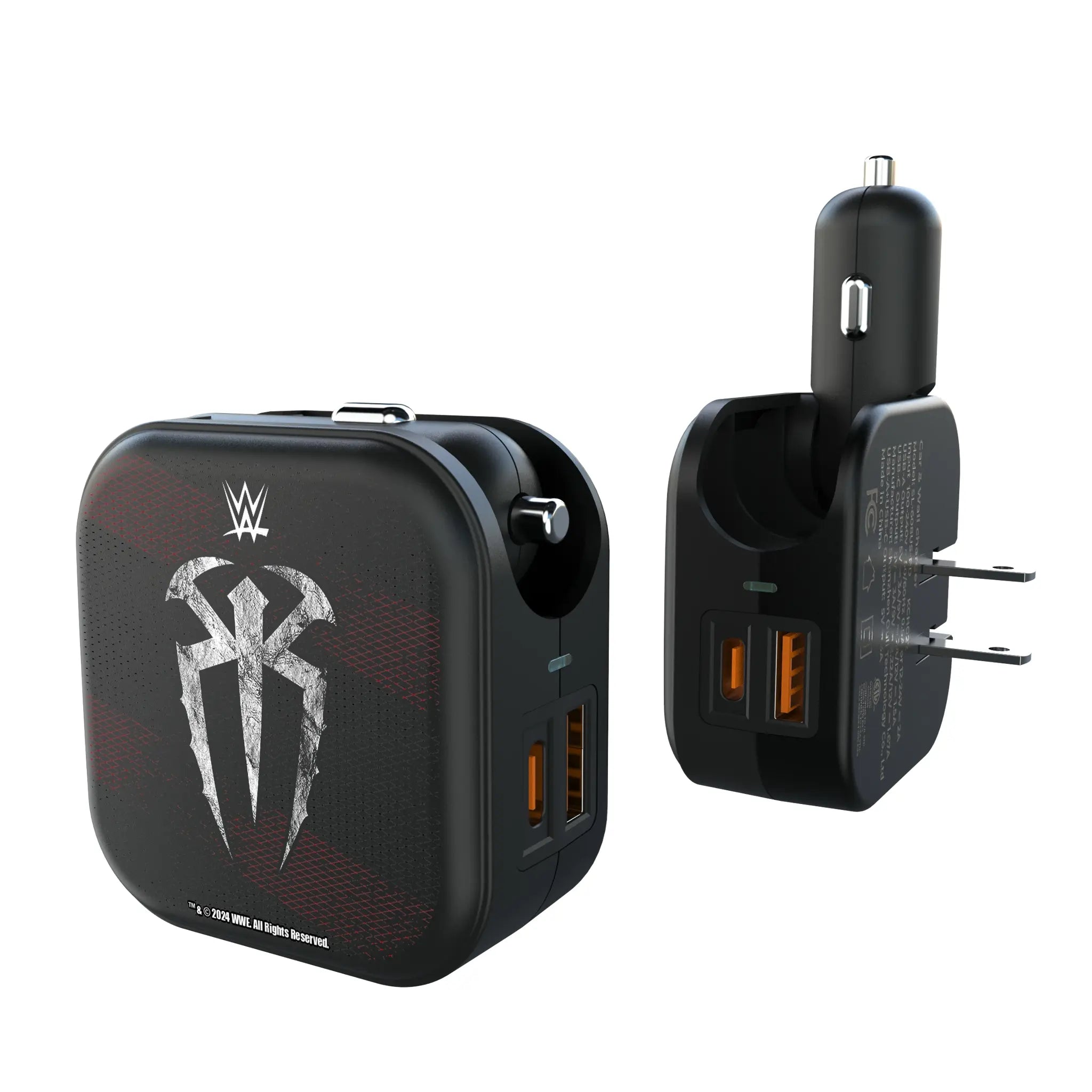Roman Reigns Steel 2 in 1 USB A/C Charger