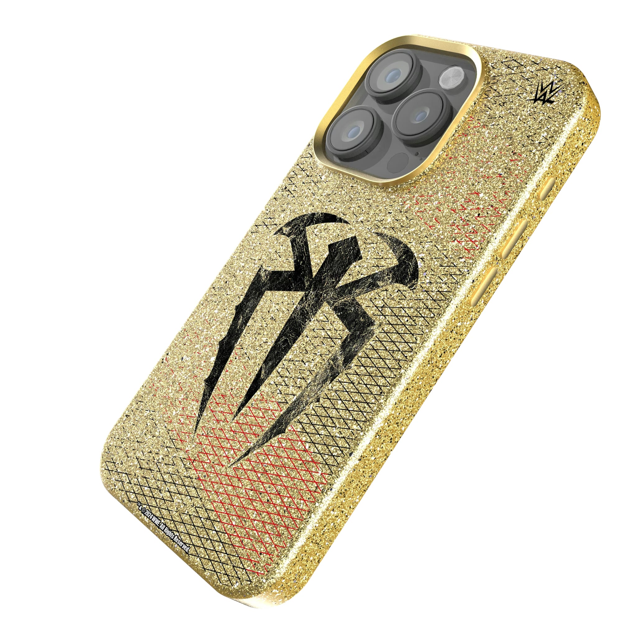 Roman Reigns Steel iPhone Bling Phone Case for Apple iPhone - Isometric View