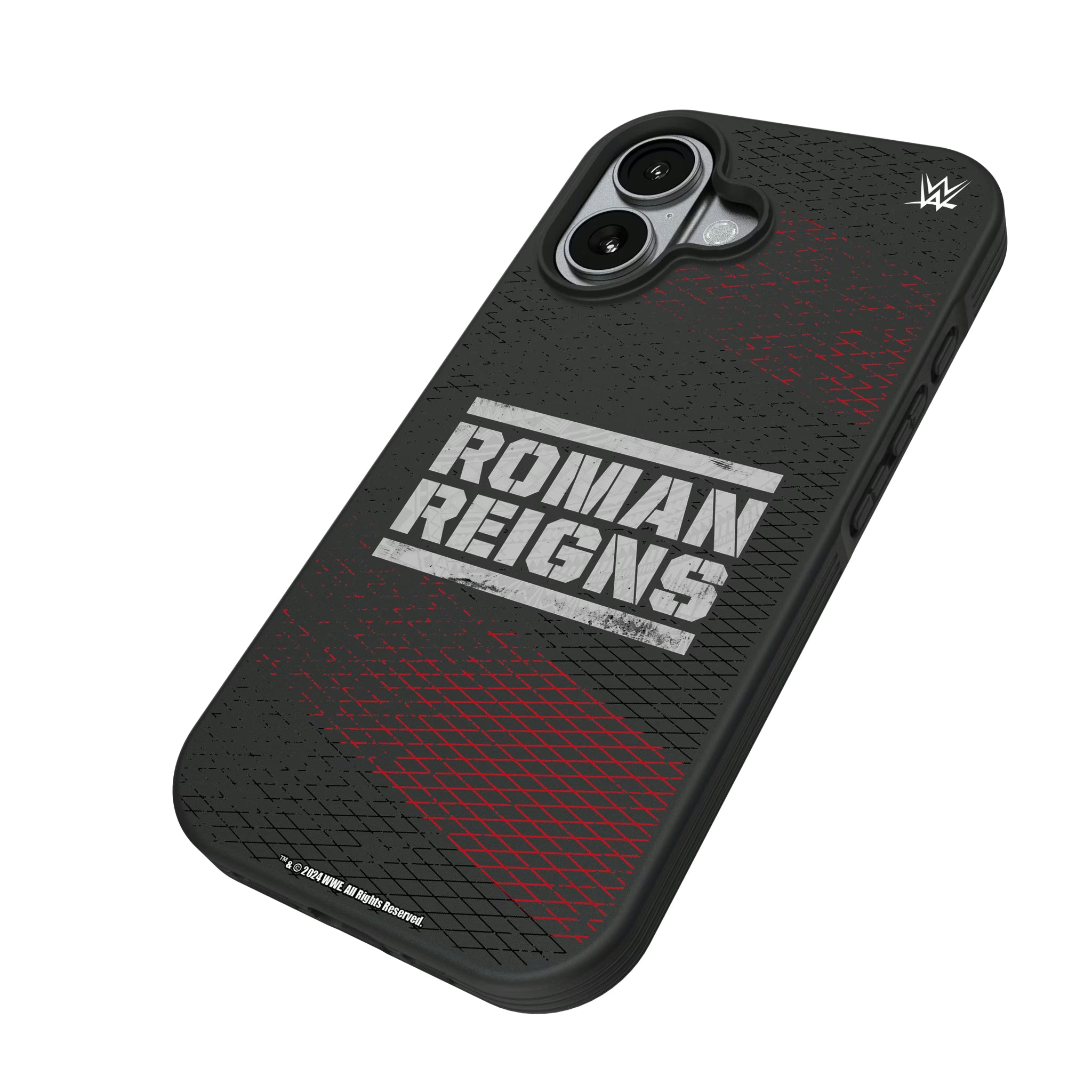 Roman Reigns Steel iPhone Bump Phone Case for Apple iPhone - Isometric View#Device_iPhone 17
