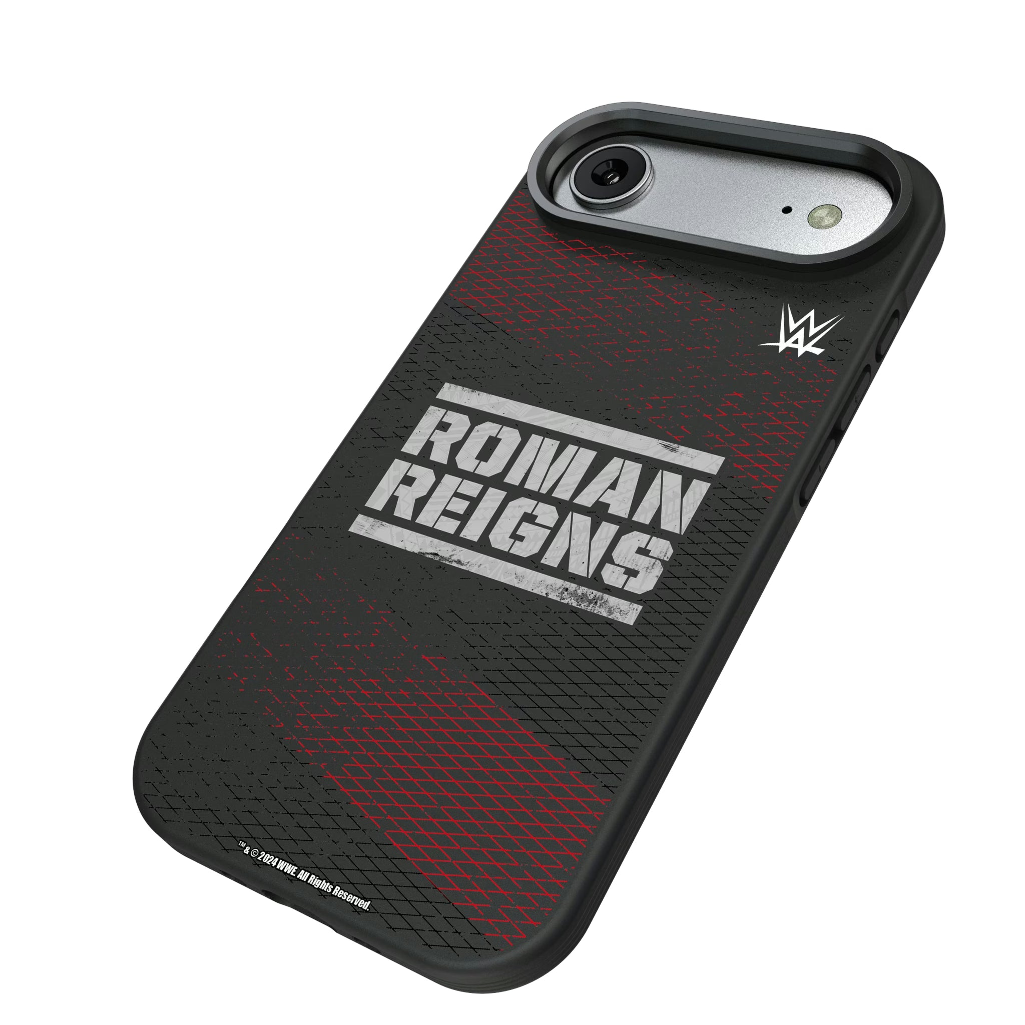Roman Reigns Steel iPhone Bump Phone Case for Apple iPhone - Isometric View#Device_iPhone Air