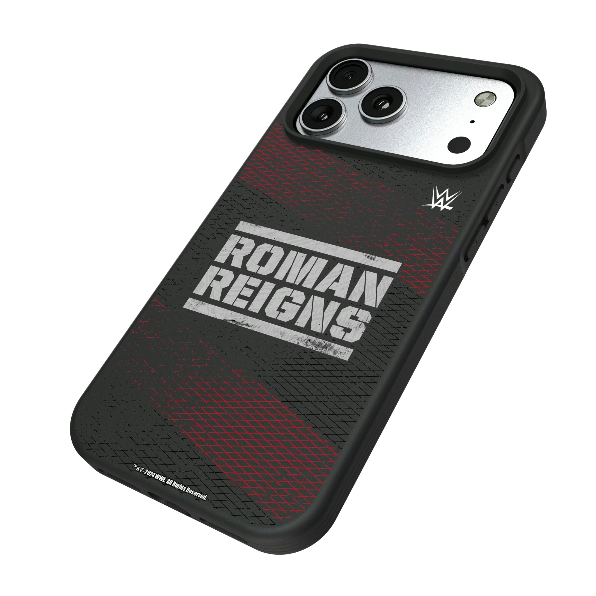Roman Reigns Steel iPhone Bump Phone Case for Apple iPhone - Isometric View#Device_iPhone 17 Pro Max