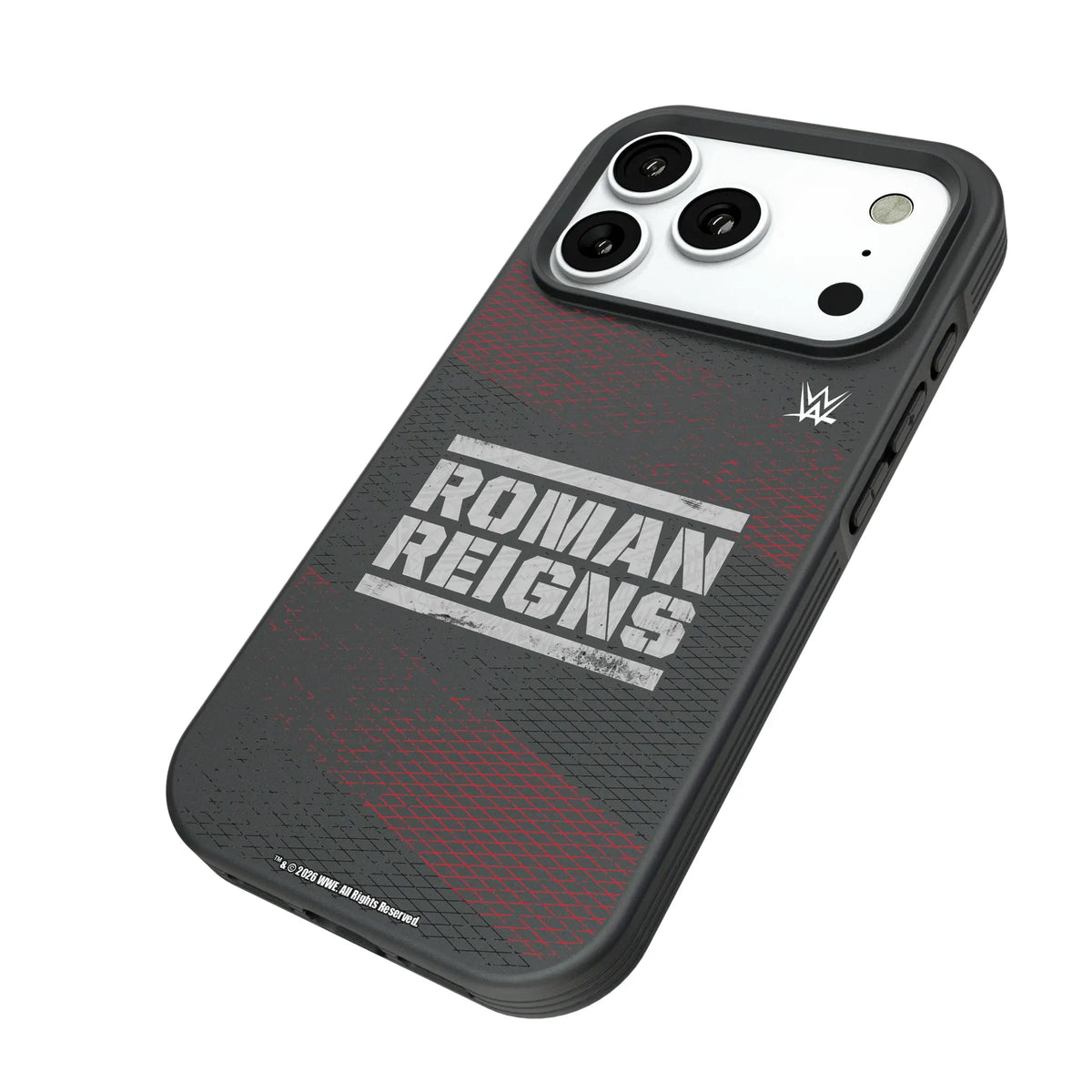 Roman Reigns Steel iPhone Bump Phone Case for Apple iPhone - Isometric View#Device_iPhone 18 Pro