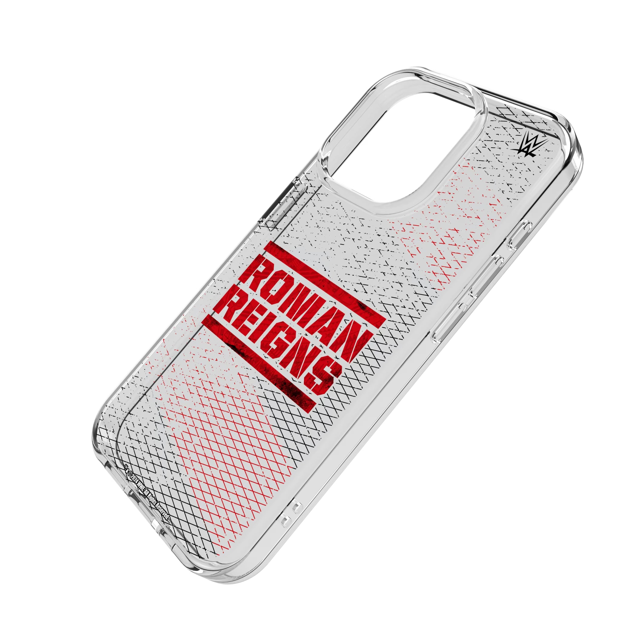 Roman Reigns Steel iPhone Clear Phone Case for Apple iPhone - Isometric View